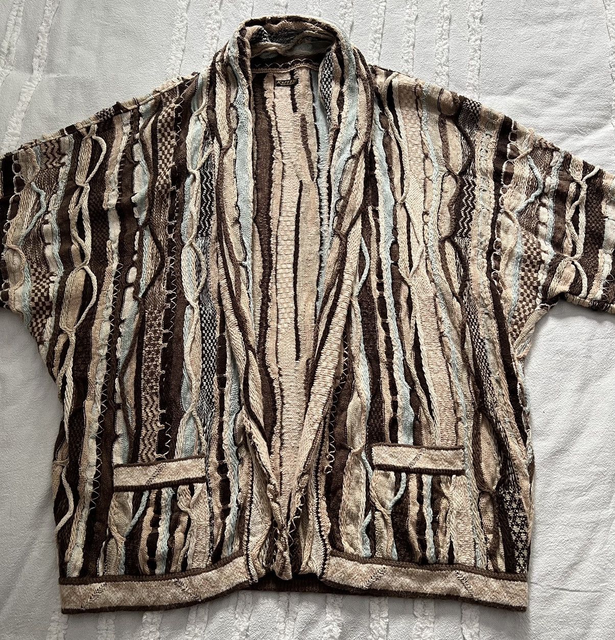 Kapital Kapital Men’s Cotton - Jacquard Open Knit Sweater Size US L / EU 52-54 / 3 - 5 Thumbnail