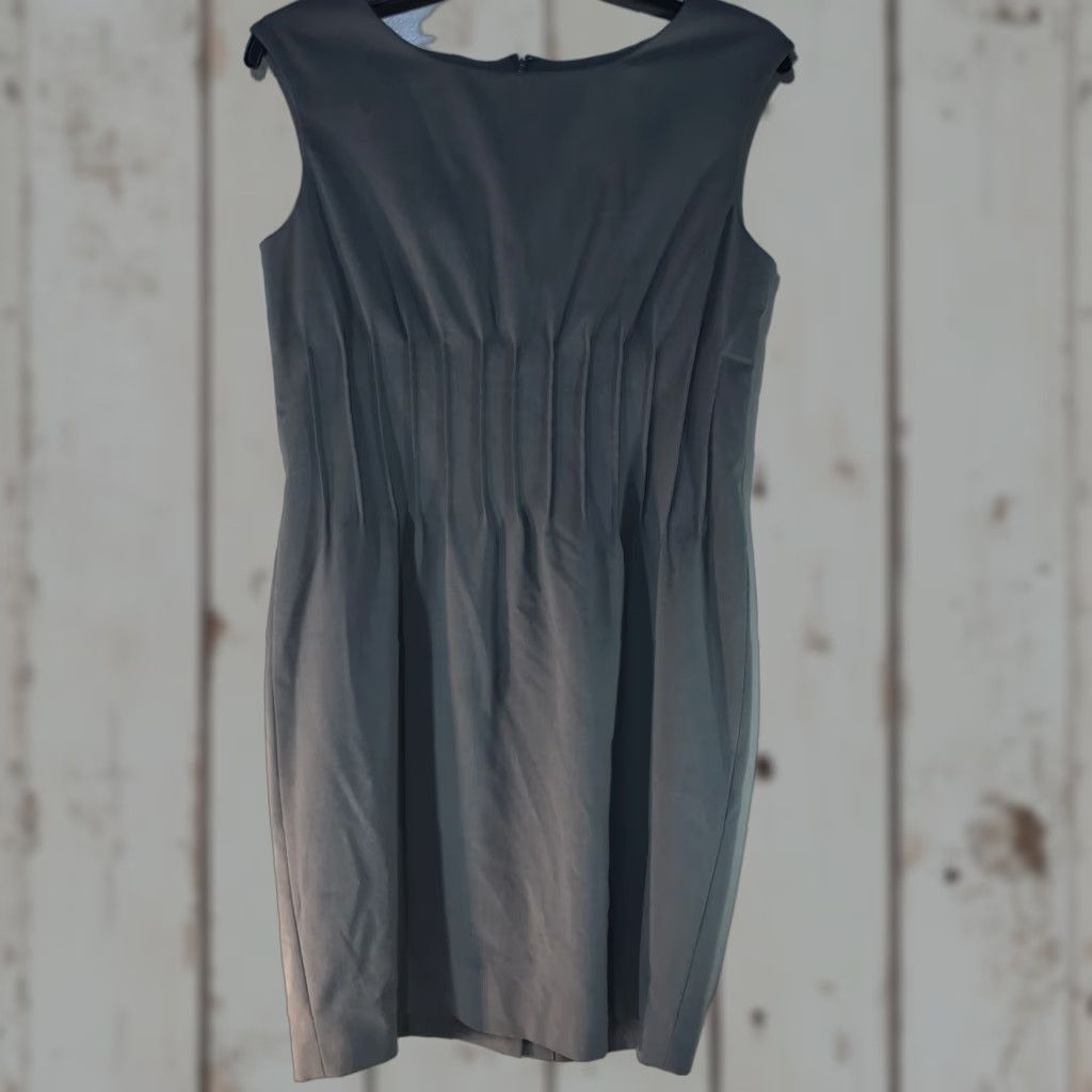 Calvin Klein Calvin Klein Lt Gray Sleeveless Career Midi Dress Womens Size 12 Size XL / US 12-14 / IT 48-50 - 1 Thumbnail