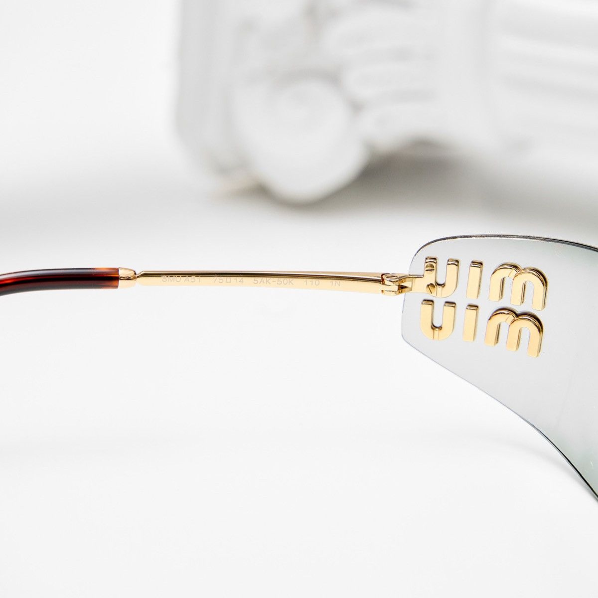 Miu Miu MIU MIU 0MU A51S 5AK50K SUNGLASSES Size ONE SIZE - 5 Thumbnail