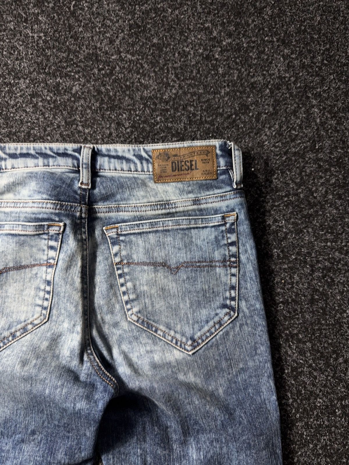 Diesel × If Six Was Nine × Vintage Vintage 90s Y2K Diesel Industry Jeans skinny pants Size 28" / US 6 / IT 42 - 15 Thumbnail
