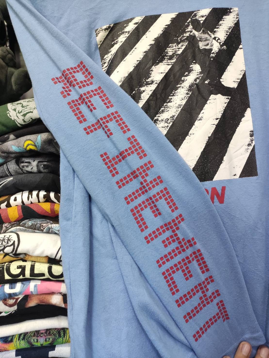 Japanese Brand Avail Avant Garde " DISCERN " Long Sleeve T-Shirts Size US M / EU 48-50 / 2 - 4 Thumbnail