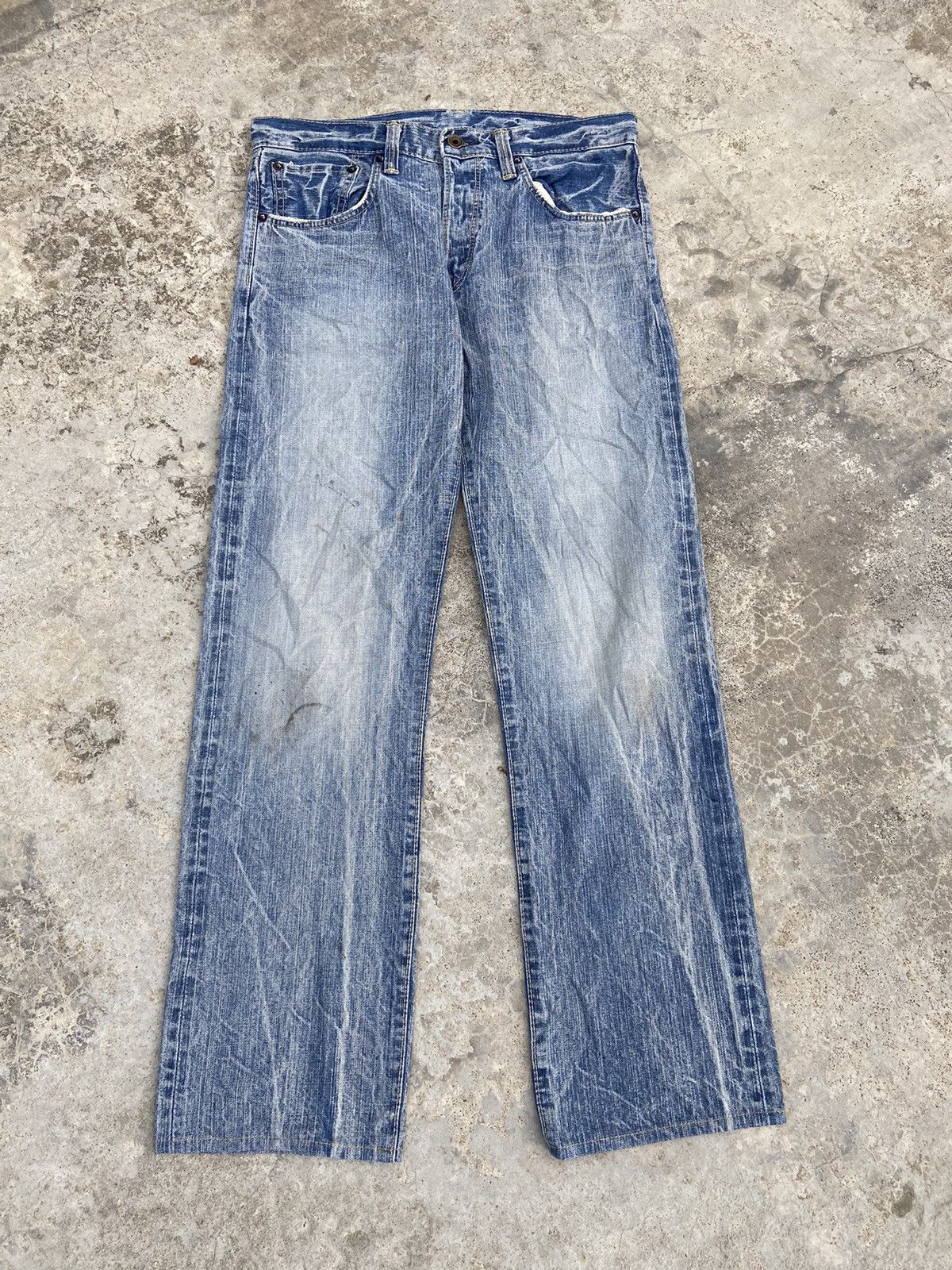 Edwin Vintage Edwin Jeans stone wash size 32 Size US 32 / EU 48 - 2 Thumbnail
