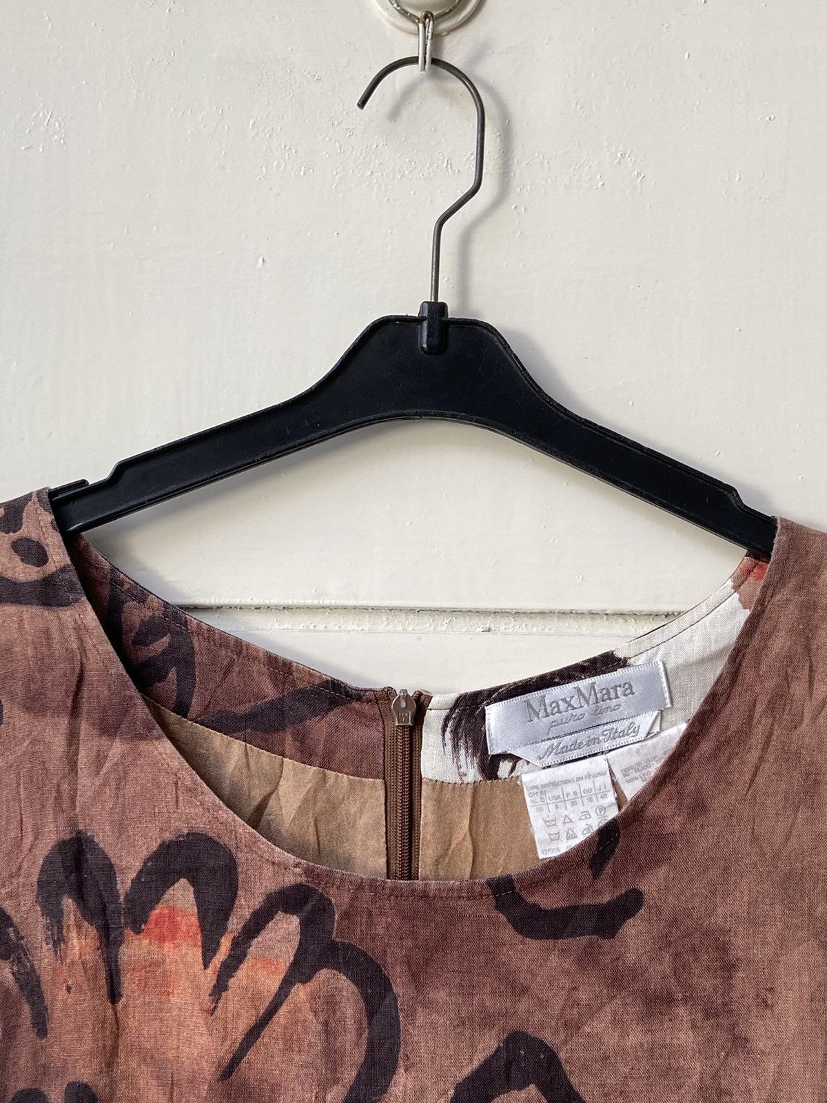 Max Mara MAX MARA Motive Brown Dress Size XS / US 0-2 / IT 36-38 - 17 Thumbnail