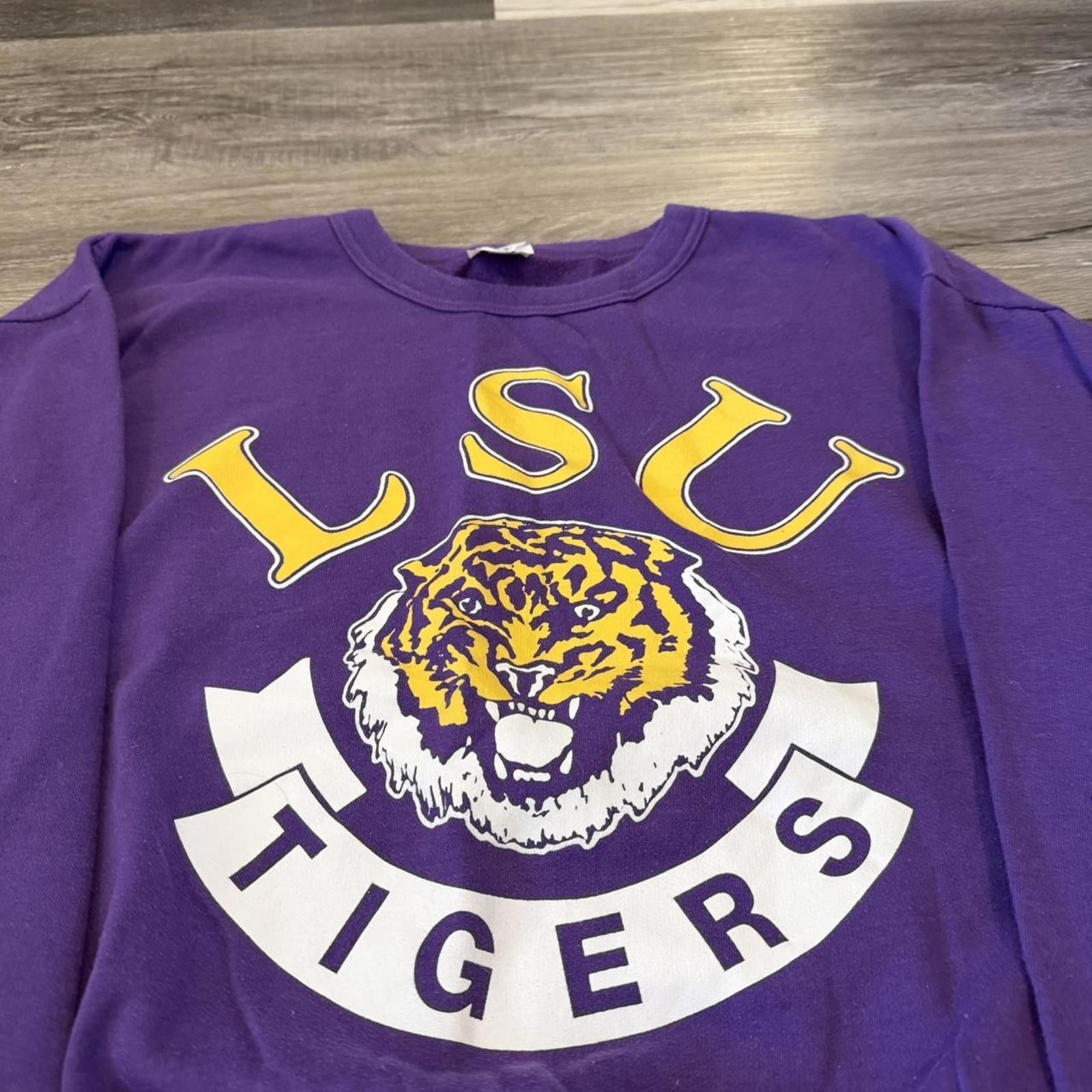 Other vintage LSU tigers crewneck sweatshirt 80s/90s M/L Size US L / EU 52-54 / 3 - 2 Thumbnail