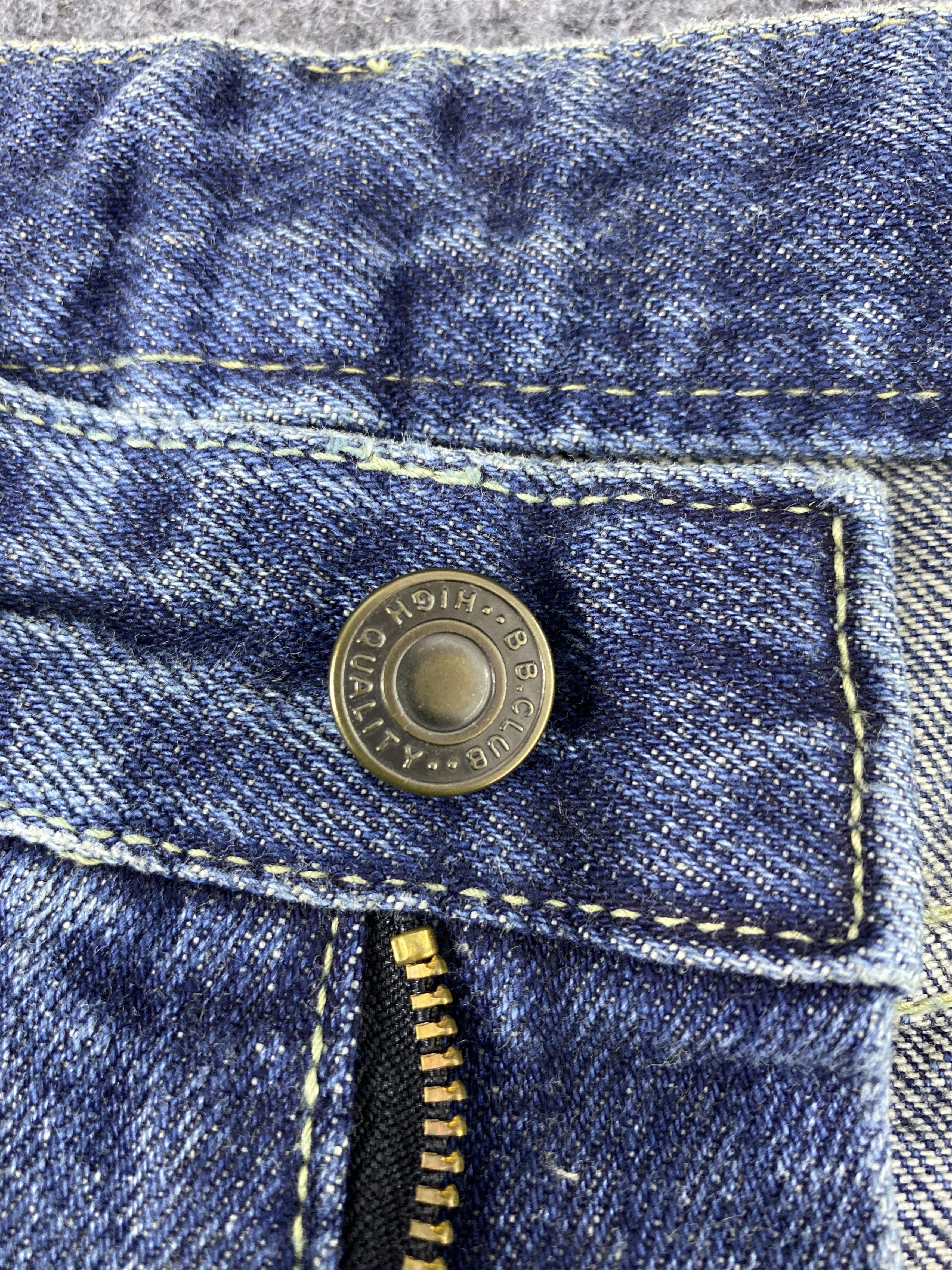 Japanese Brand Japanese Brand Blue Wash Flare Jeans - J984 Size 28" / US 6 / IT 42 - 8 Thumbnail