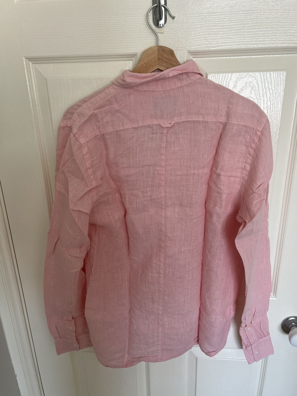 Solid and Striped Button up 100% linen shirt Size US S / EU 44-46 / 1 - 6 Thumbnail