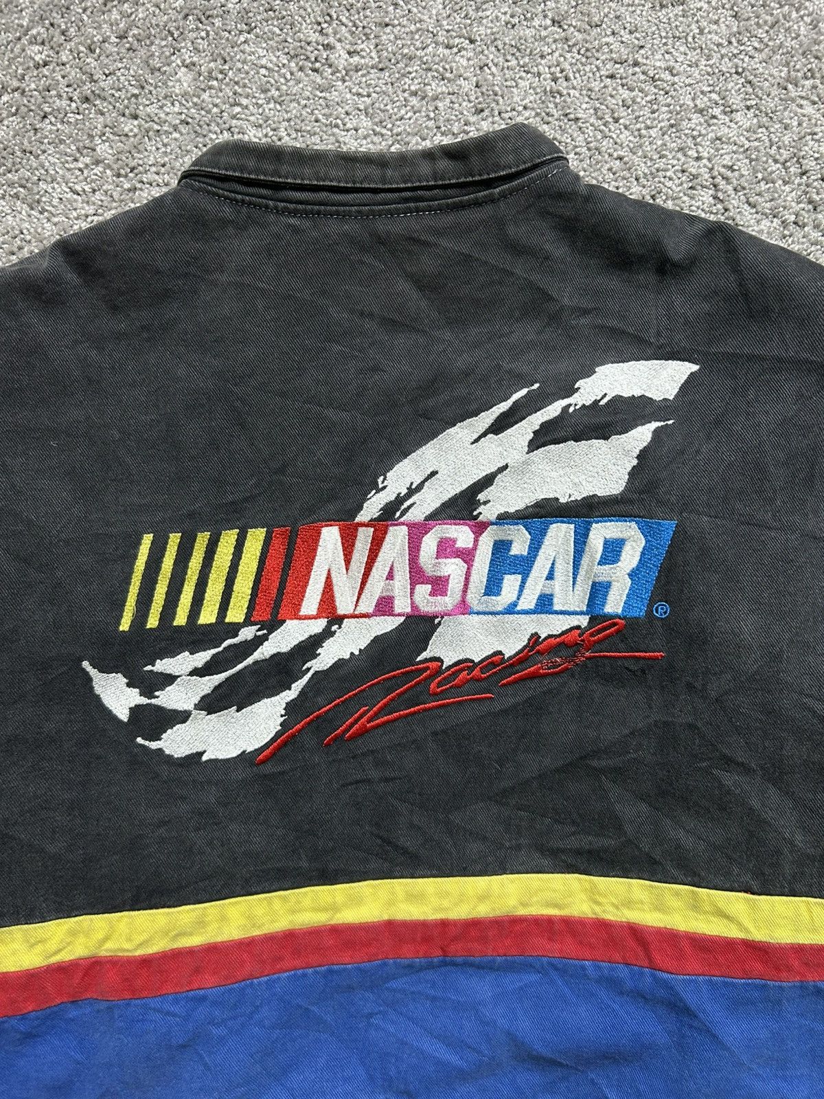 Jeff Hamilton Vintage 90s Jeff Hamilton NASCAR Racing Jacket Made in USA Size US L / EU 52-54 / 3 - 10 Thumbnail