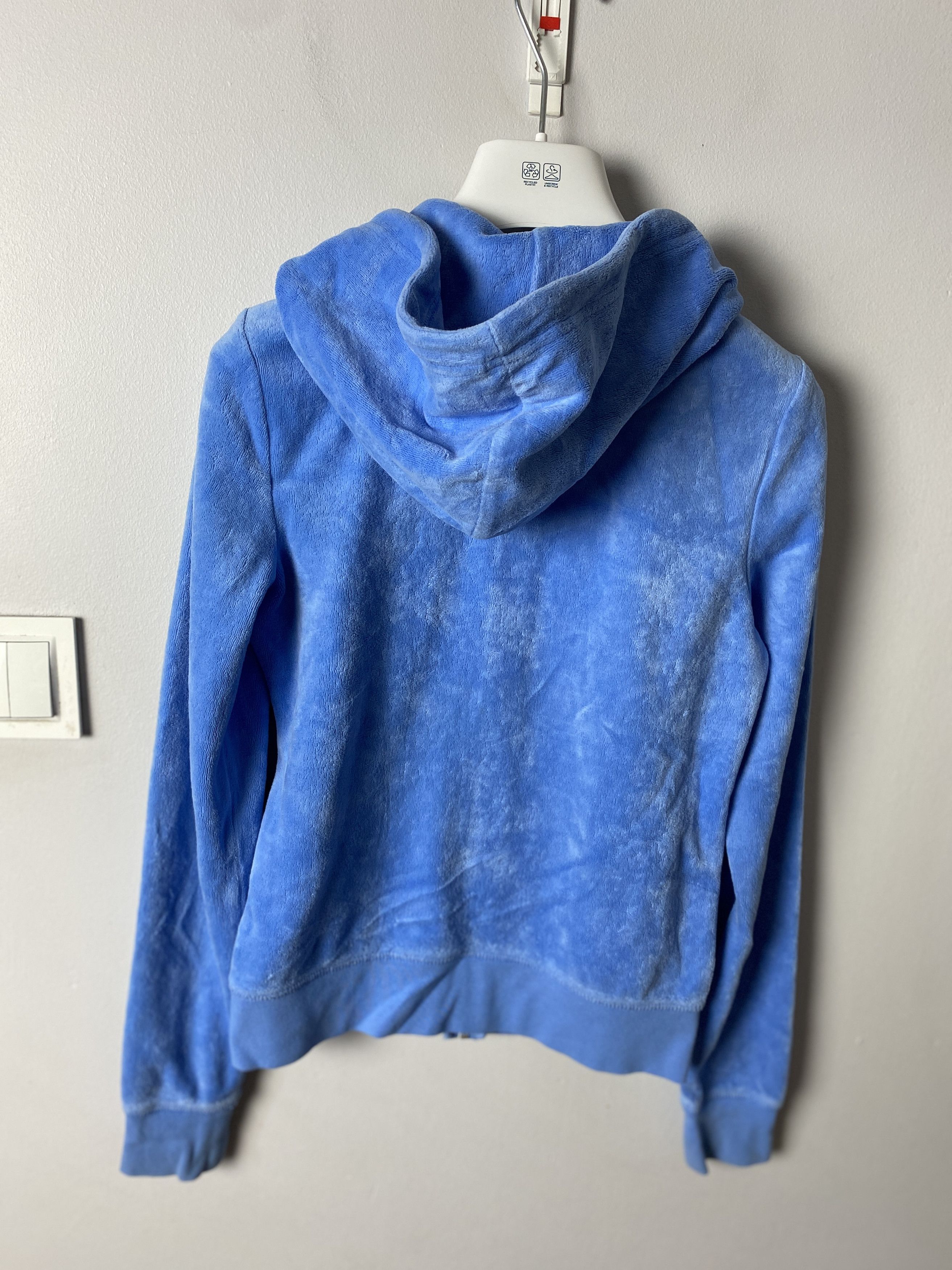 Juicy Couture Juicy Couture velvet zip-up hoodie y2k 00s avant garde Size XS / US 0-2 / IT 36-38 - 5 Thumbnail