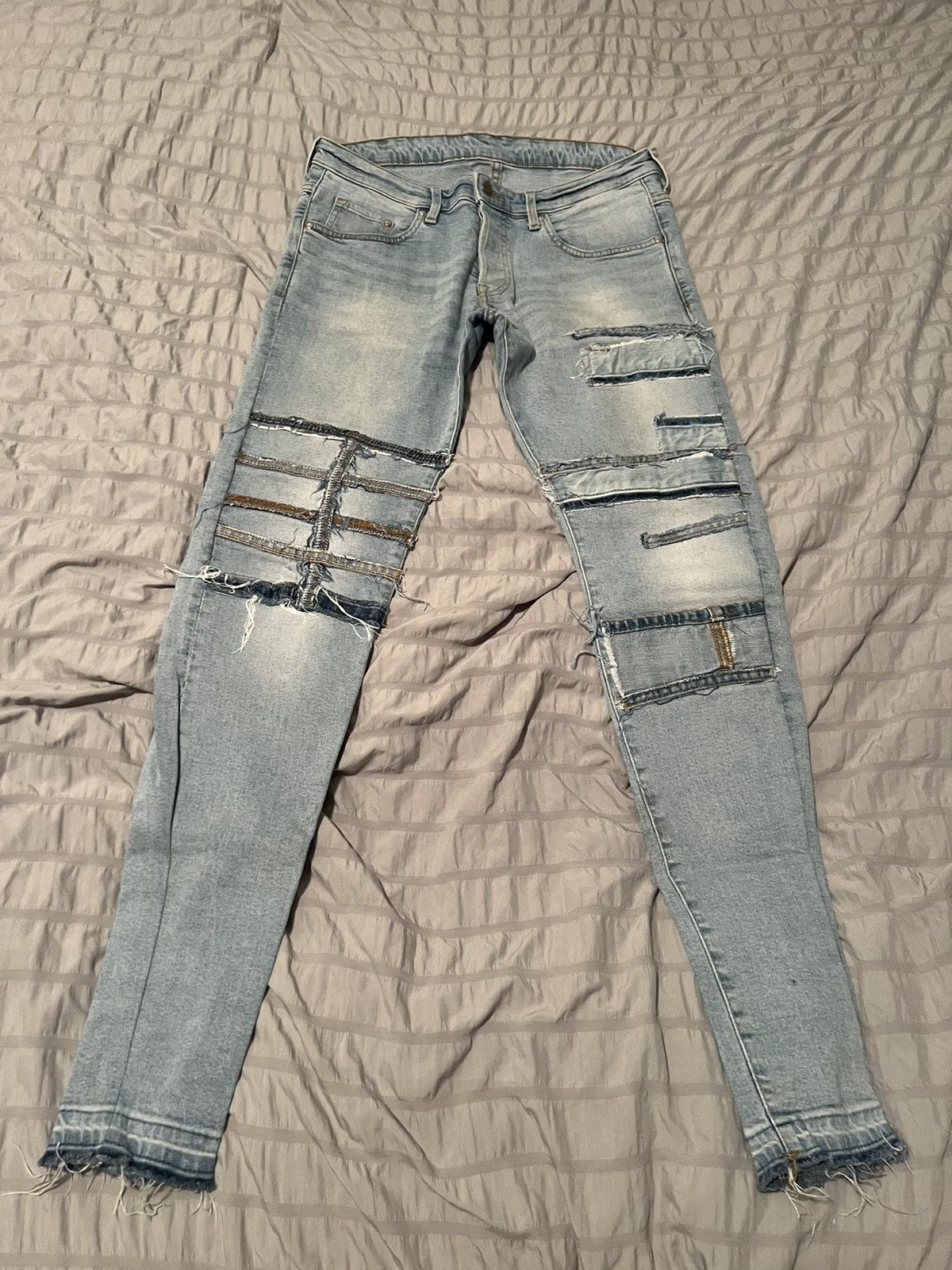 Other Tainted NY Denim Patches Jeans Size 30 Size US 30 / EU 46 - 3 Thumbnail