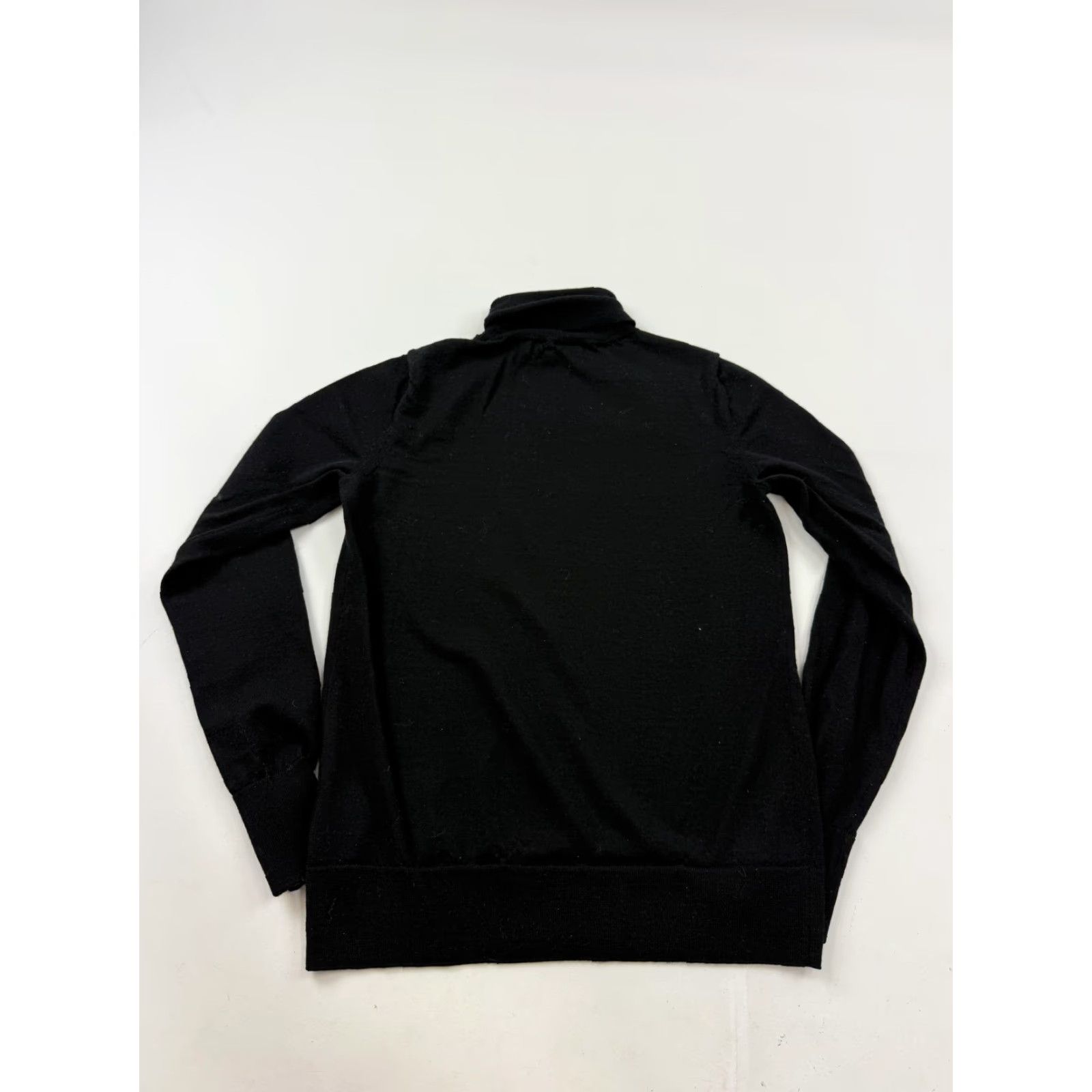 Banana Republic Banana Republic Sweater Womens XS Black Merino Wool Turtleneck Knit Pullover Size XS / US 0-2 / IT 36-38 - 3 Thumbnail
