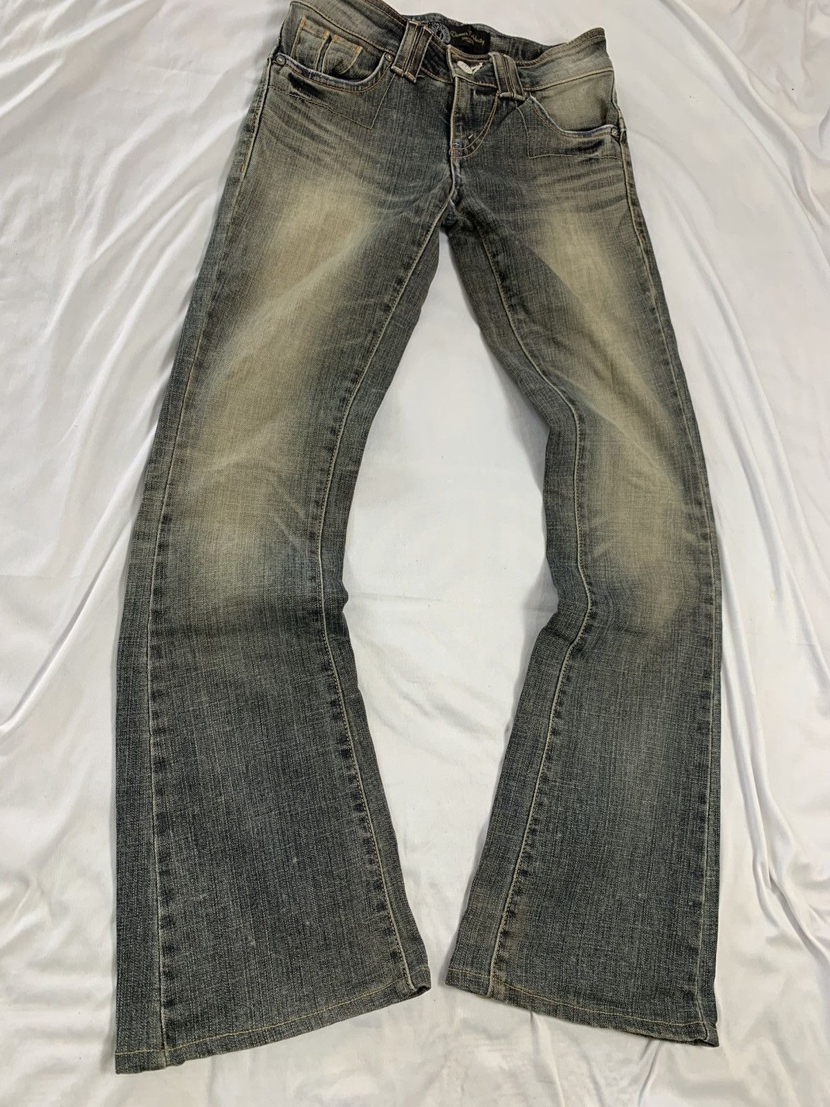 If Six Was Nine Flare bootcut vienus jean something edwin jeans pant Size US 26 / EU 42 - 4 Thumbnail