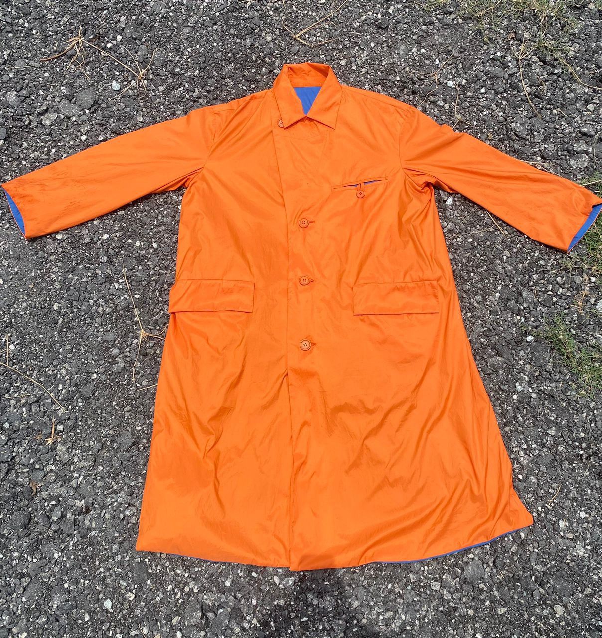 Issey Miyake × Vintage Vintage Issey miyake reversible button up trench coat Size US M / EU 48-50 / 2 - 5 Thumbnail