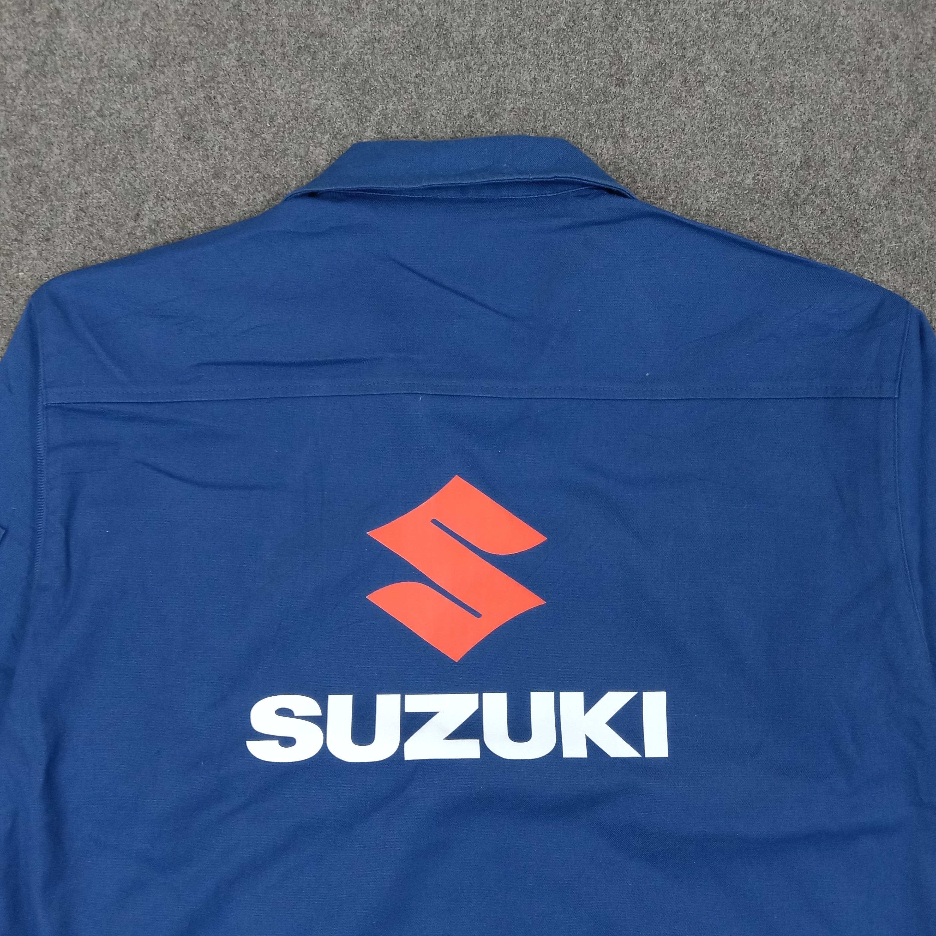 Japanese Brand × Vintage Suzuki Japanese Racing Motorsports Staff Jacket Size US L / EU 52-54 / 3 - 2 Thumbnail