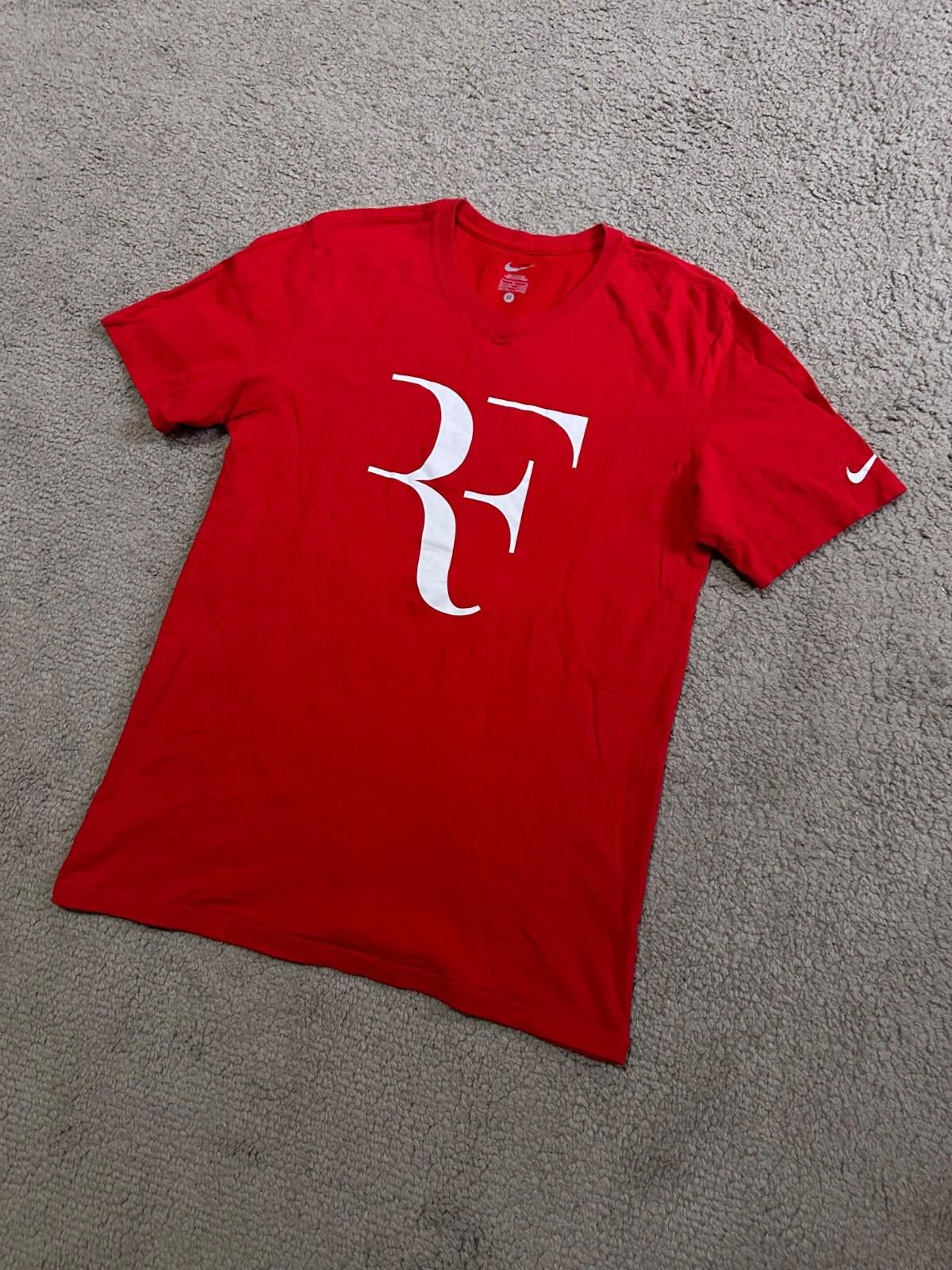 Nike Nike Roger Federer 2010 T-Shirt Men Size M Red Size US M / EU 48-50 / 2 - 2 Thumbnail