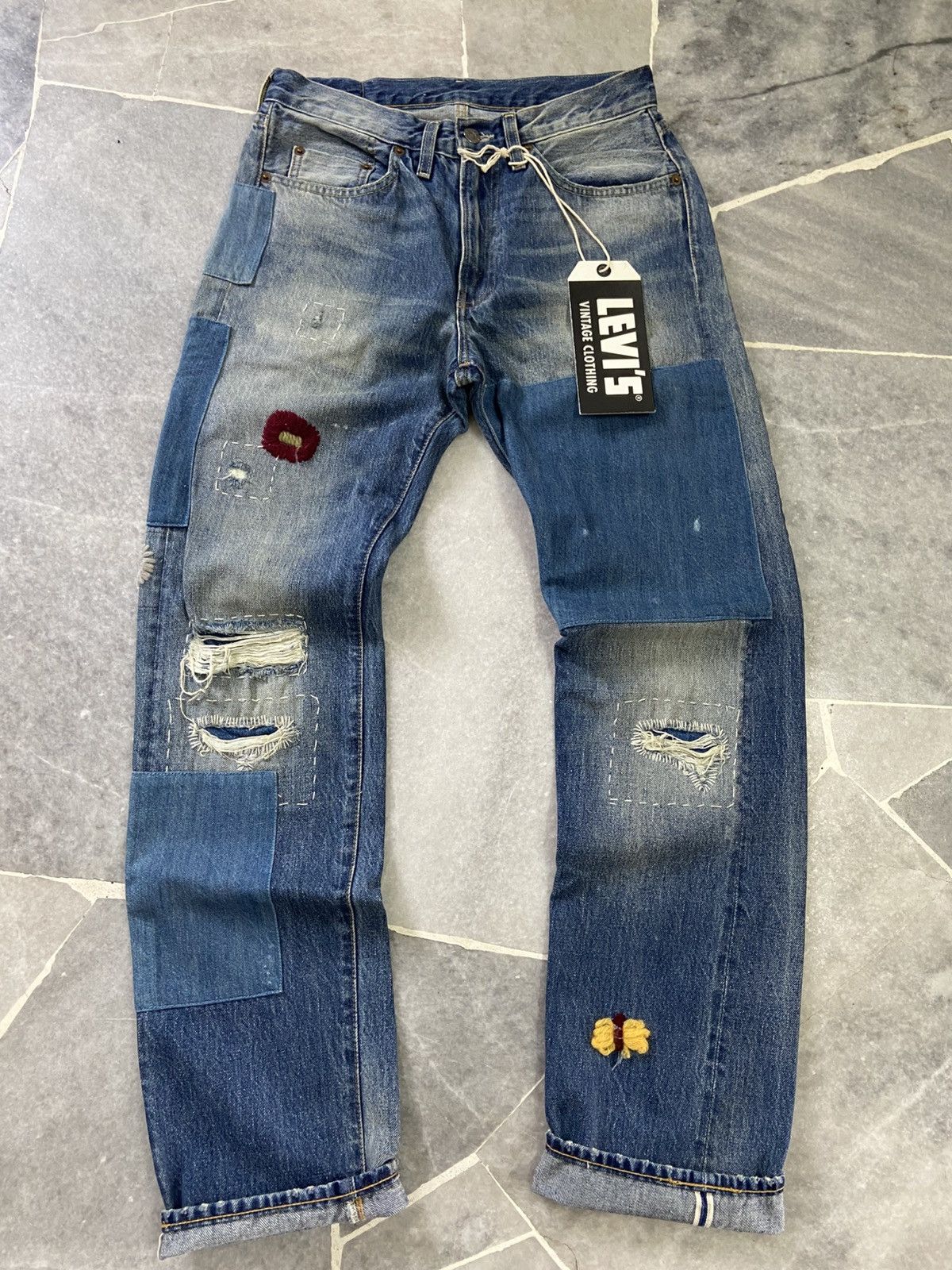Levi's Vintage Levis 501 Selvedge Jeans Size US 29 - 1 Thumbnail