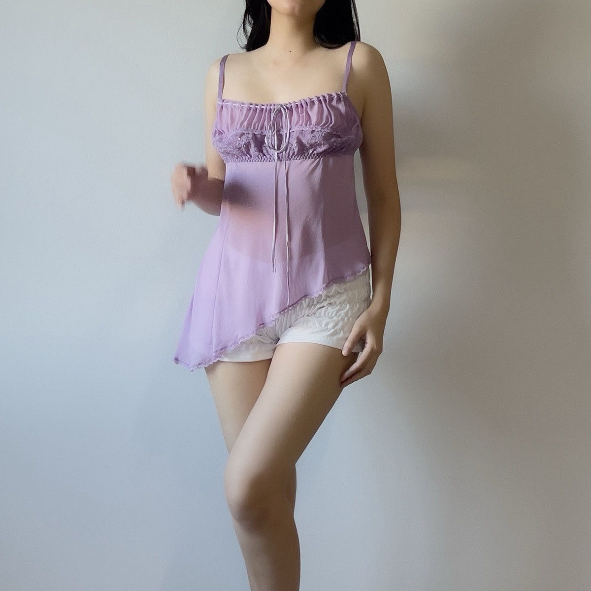 Victoria's Secret Victoria’s Secret Lavender Silk Camisole (L) Size L / US 10 / IT 46 - 3 Thumbnail