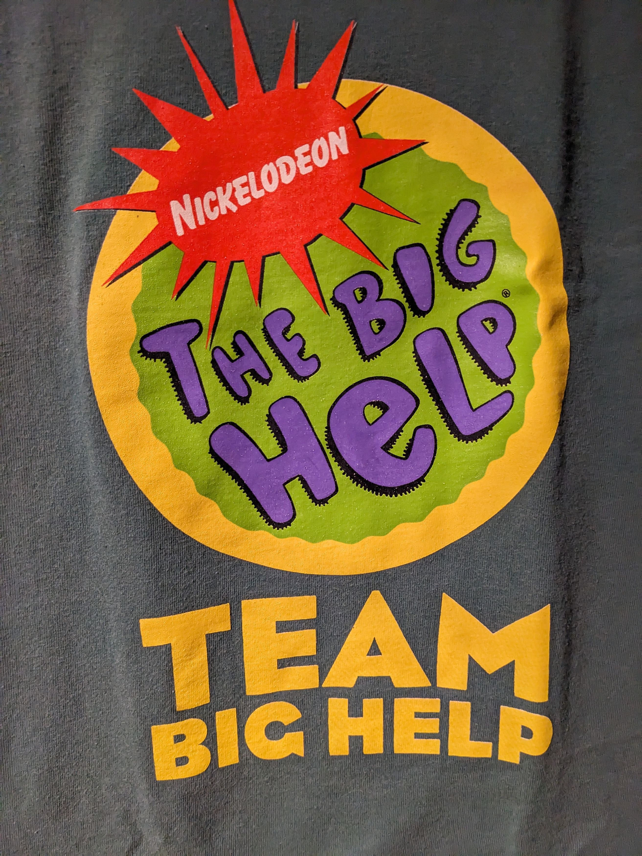 Nickelodeon × Vintage Vintage Nickelodeon The Big Help Team Big Help T-Shirt Size US M / EU 48-50 / 2 - 2 Thumbnail
