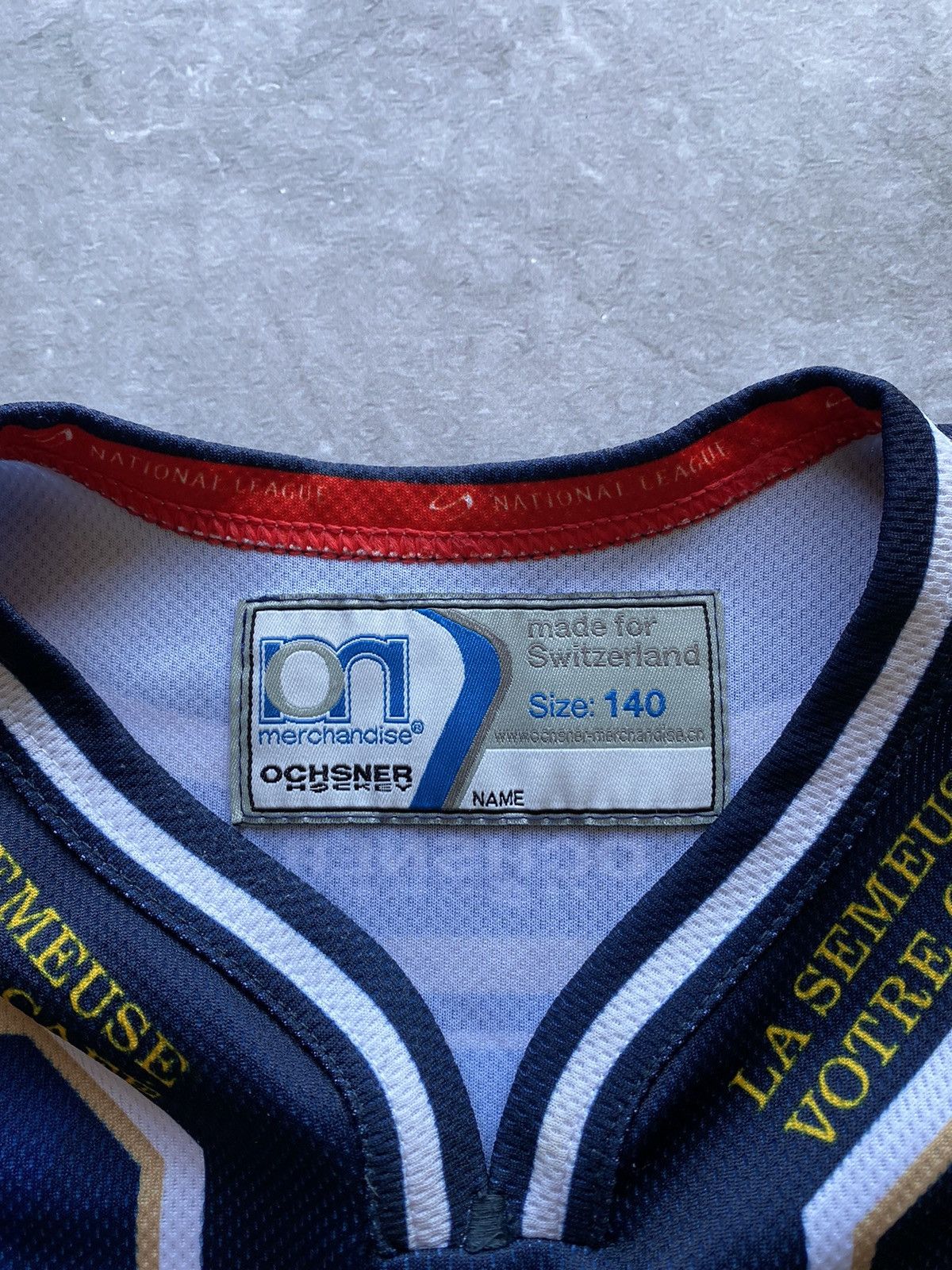 Vintage Vintage HC La Chaux-de-Fonds 2012-2013 Home Hockey Jersey Size US XXS / EU 40 - 10 Thumbnail