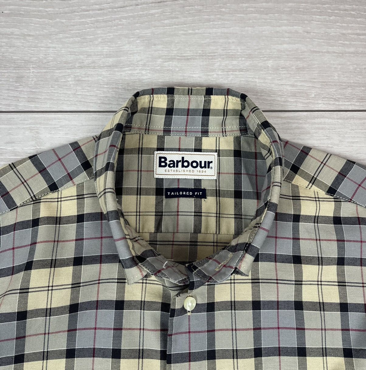 Barbour Barbour Tartan 6 Tailored Flannel Checkered Shirt Size US M / EU 48-50 / 2 - 7 Thumbnail