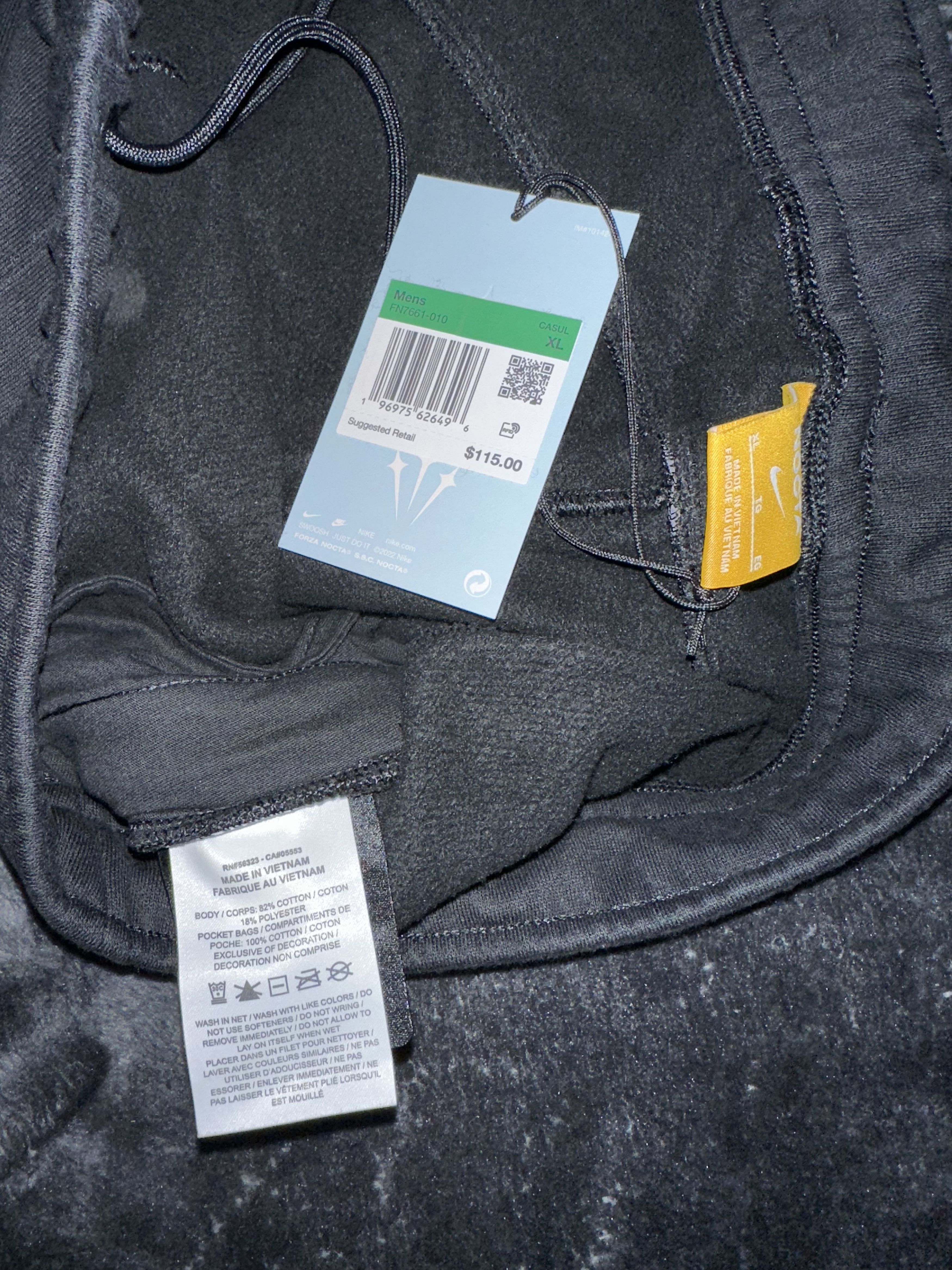 Drake × Nike NOCTA Fleece CS Tracksuit Bottoms Size US 38 / EU 54 - 7 Thumbnail