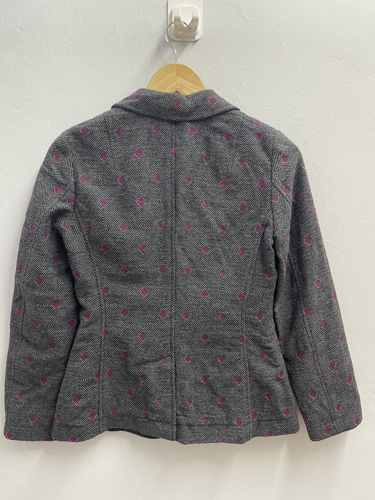Etro Vintage ETRO Wool Jacket Italy Size S / US 4 / IT 40 - 3 Thumbnail
