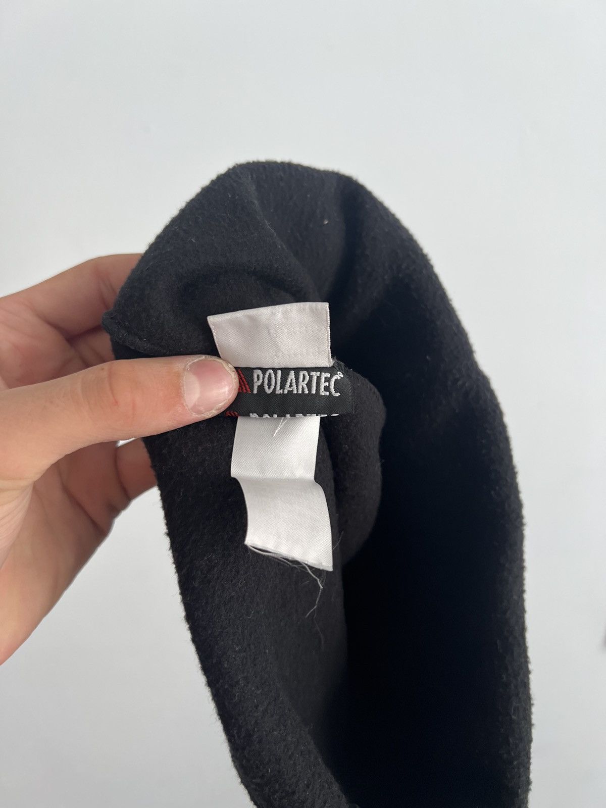Lacoste Vintage Lacoste fleece hat Size ONE SIZE - 5 Thumbnail