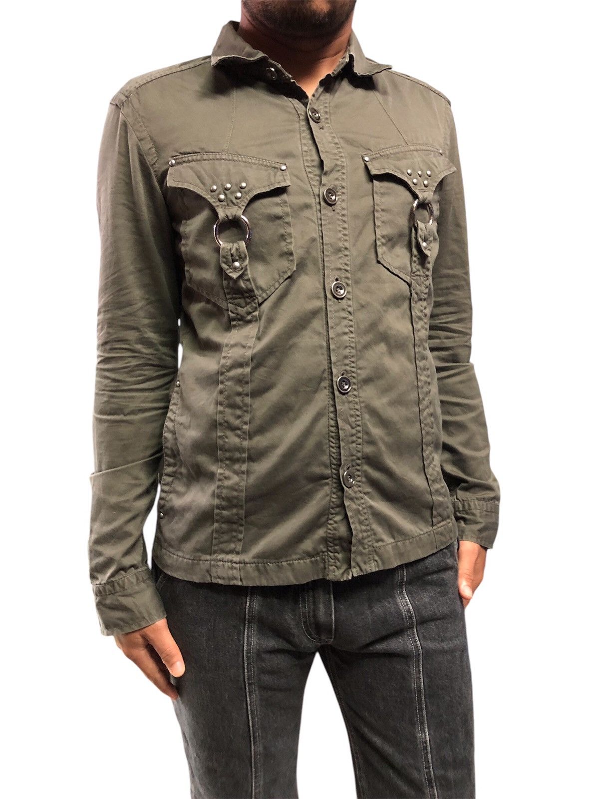 Issey Miyake Hideaways Nicole Military Cargo Pocket Tactical Jacket Size US S / EU 44-46 / 1 - 13 Thumbnail