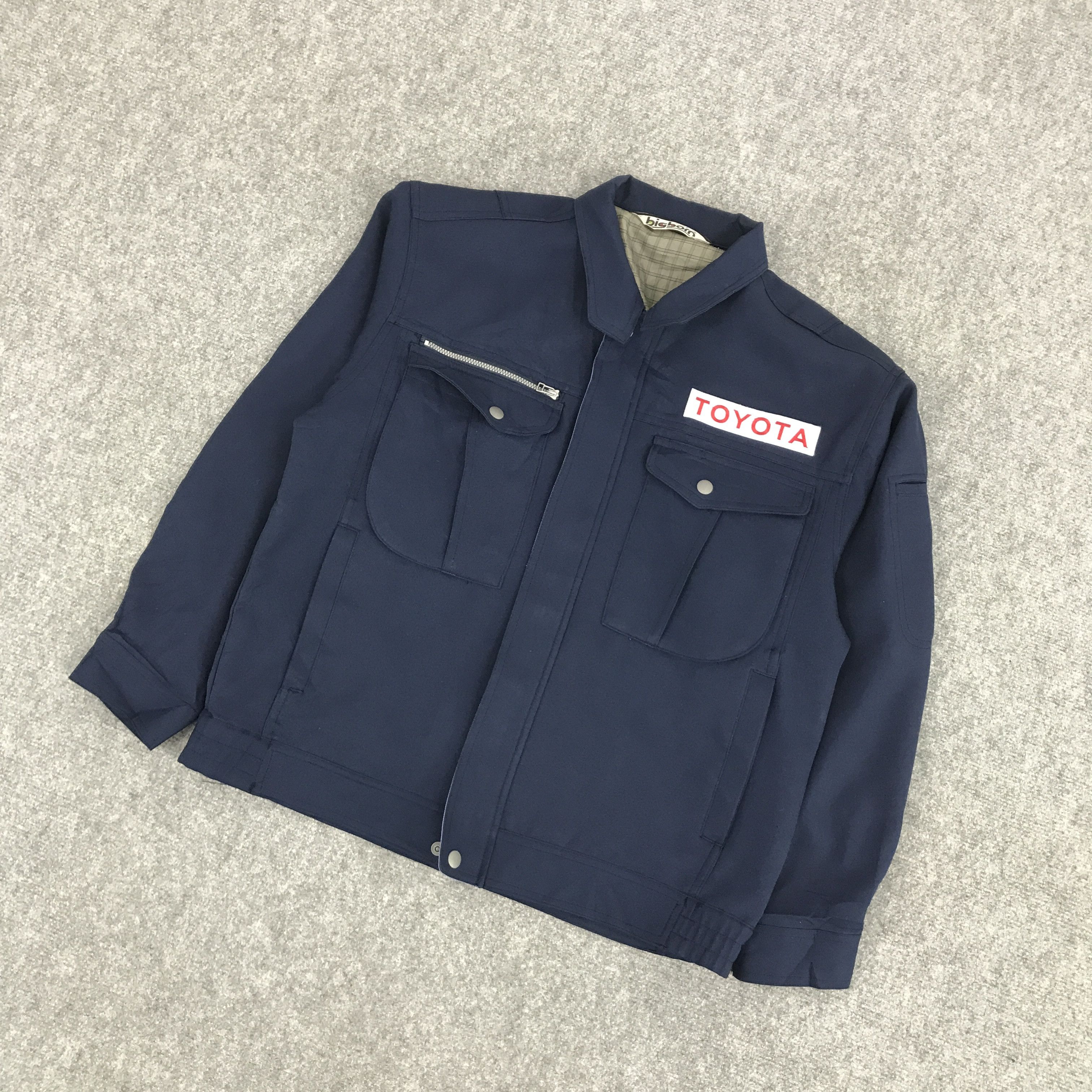 Sports Specialties TOYOTA RACING WORK NAVY UNIFORM CUSTOM JACKET Size US L / EU 52-54 / 3 - 5 Thumbnail