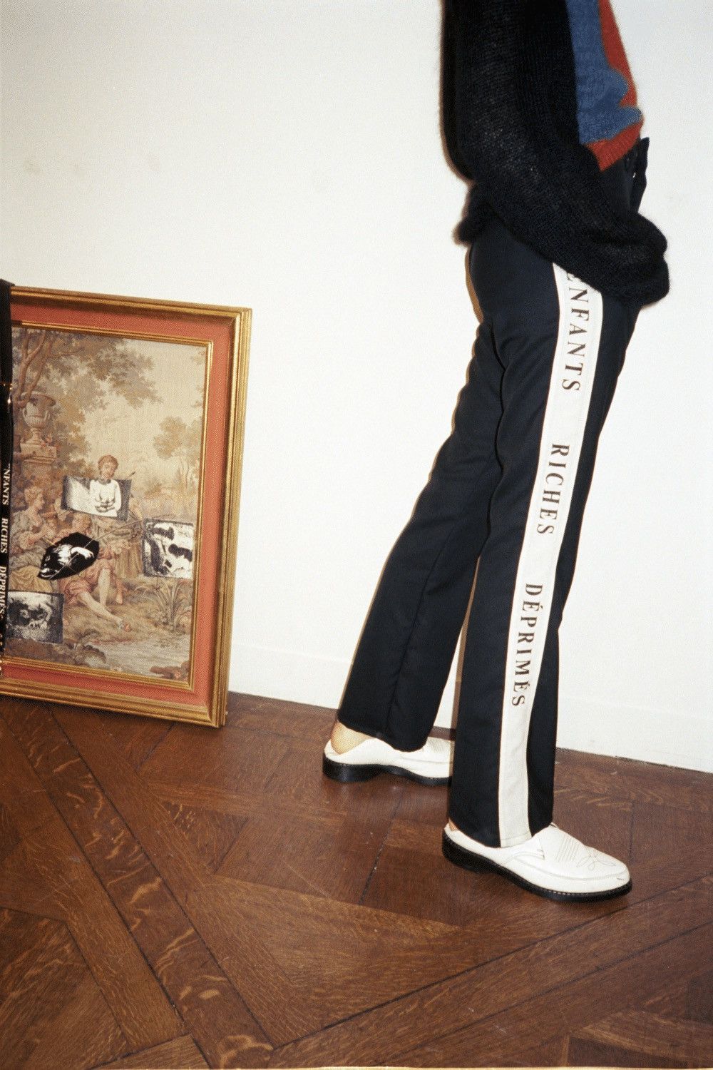 Enfants Riches Deprimes SS2018 Flared Side Stripe Logo Pants Size US 30 / EU 46 - 4 Thumbnail
