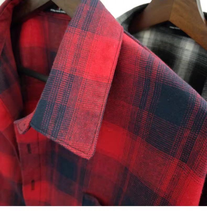 Designer Mid-Length Outwear Shirt Lazy Shirt Retro Style for Unisex Size US XL / EU 56 / 4 - 5 Thumbnail
