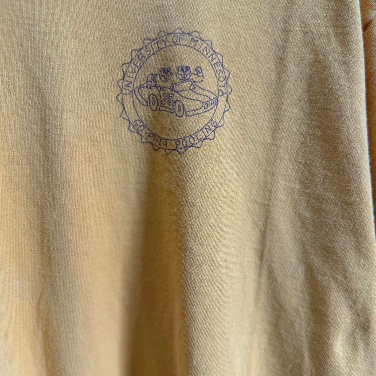 Vintage Vintage 80s Minnesota Gophers University College T-Shirt Size US L / EU 52-54 / 3 - 3 Thumbnail