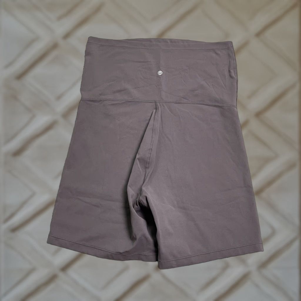 Vintage VINTAGE CRZ YOGA Active Compression Booty Shorts Women Large Gray High Ris Running 30x6 Size 36" / US 14 / IT 50 - 1 Thumbnail