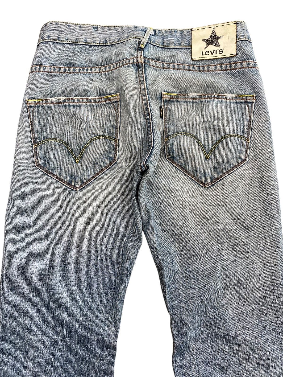 Levi's Levi’s Vintage Whiskers Blue Wash Style Bootcut Jeans Size US 30 / EU 46 - 4 Thumbnail