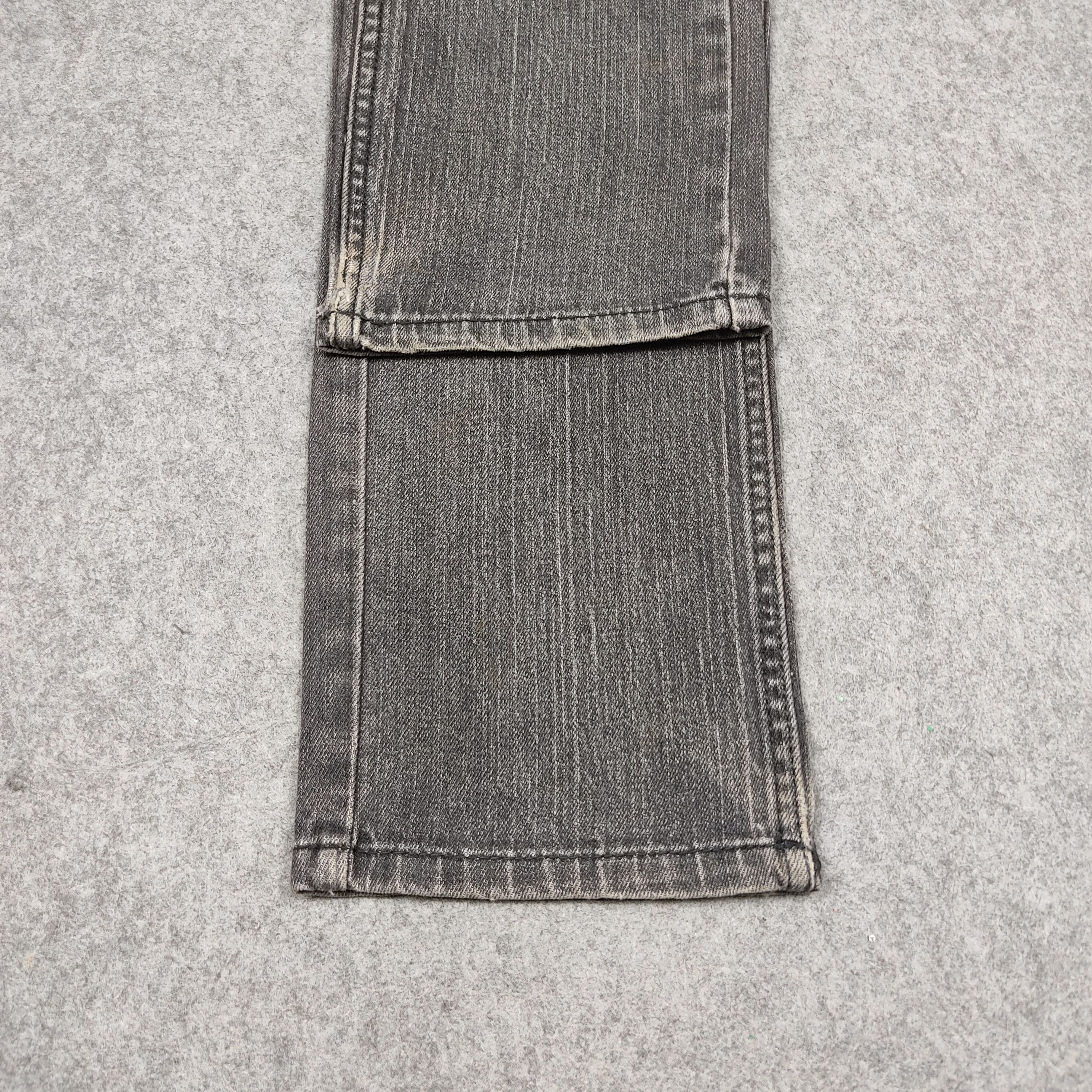 Levi's × Vintage Vintage Levis 511 Faded Black Jeans Slim L466 Size US 31 - 5 Thumbnail