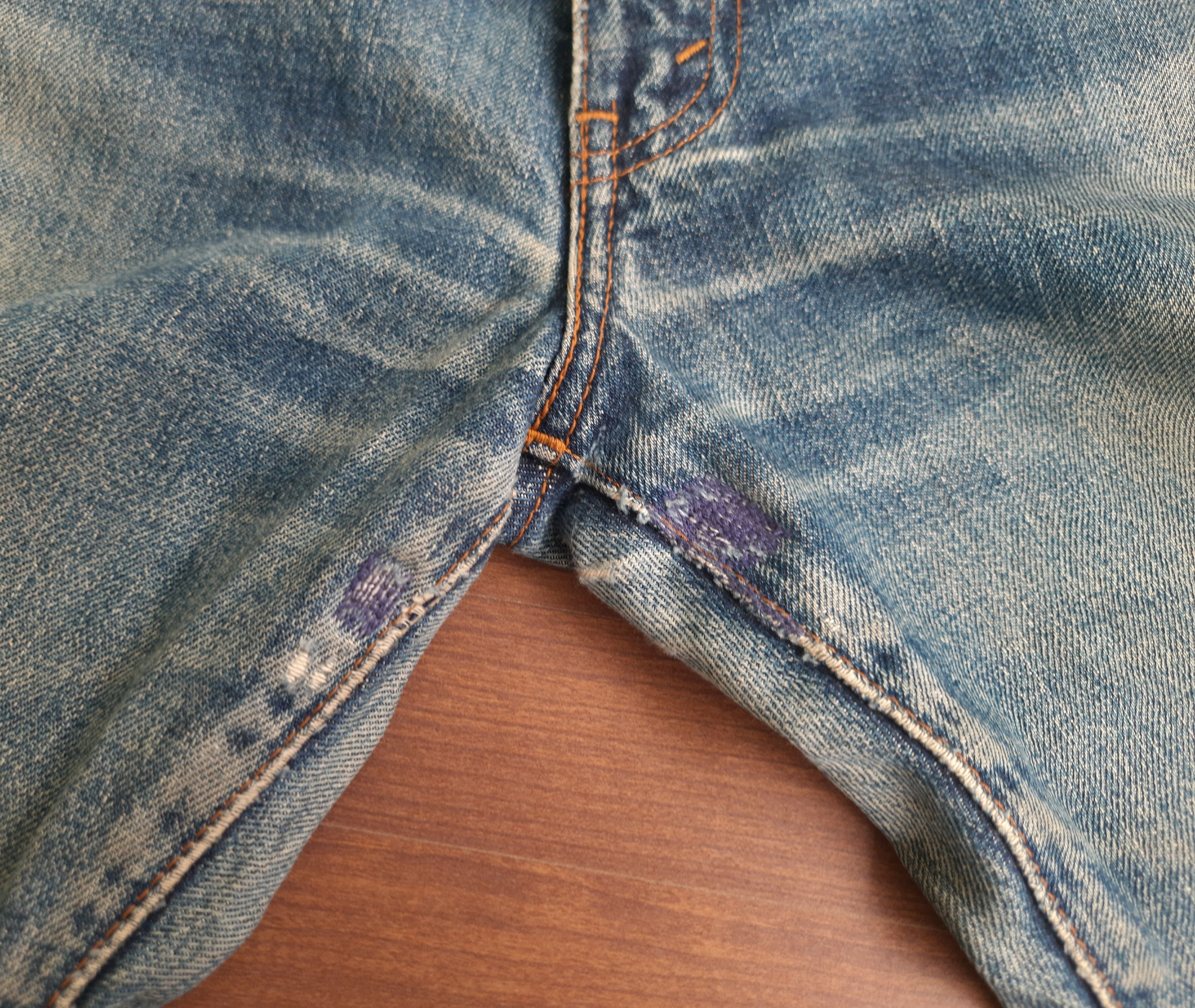 Japanese Brand Distressed Vintage Levis Big E Selvedge Denim Pants Size US 31 - 6 Thumbnail