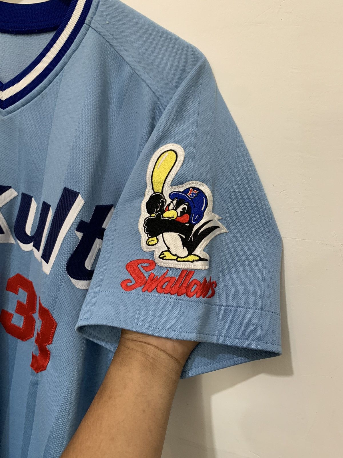 Other VINTAGE JERSEY BASEBALL “Tokyo yakult swallow” Size US XL / EU 56 / 4 - 6 Thumbnail