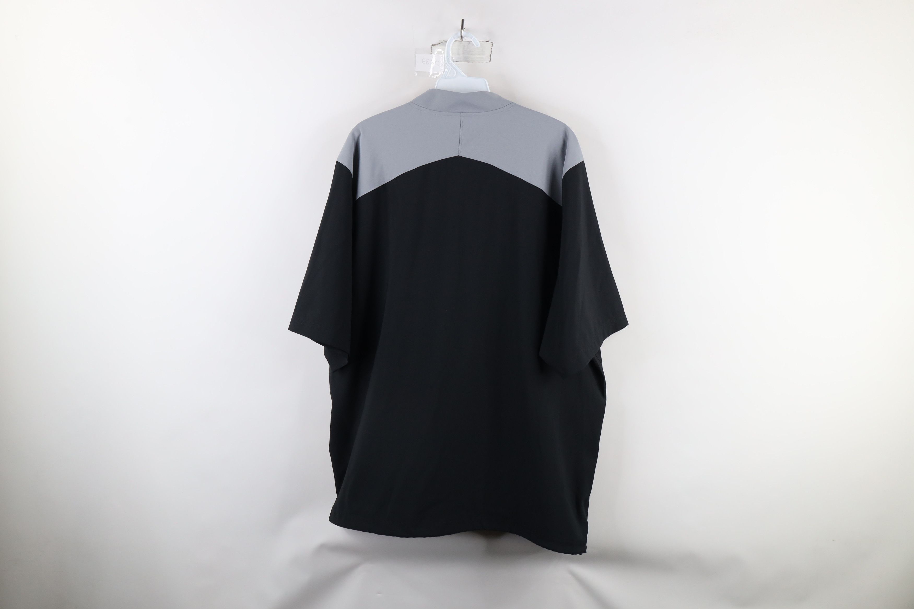 Under Armour × Vintage Under Armour Short Sleeve Half Zip Pullover Jacket Black Size US L / EU 52-54 / 3 - 10 Thumbnail