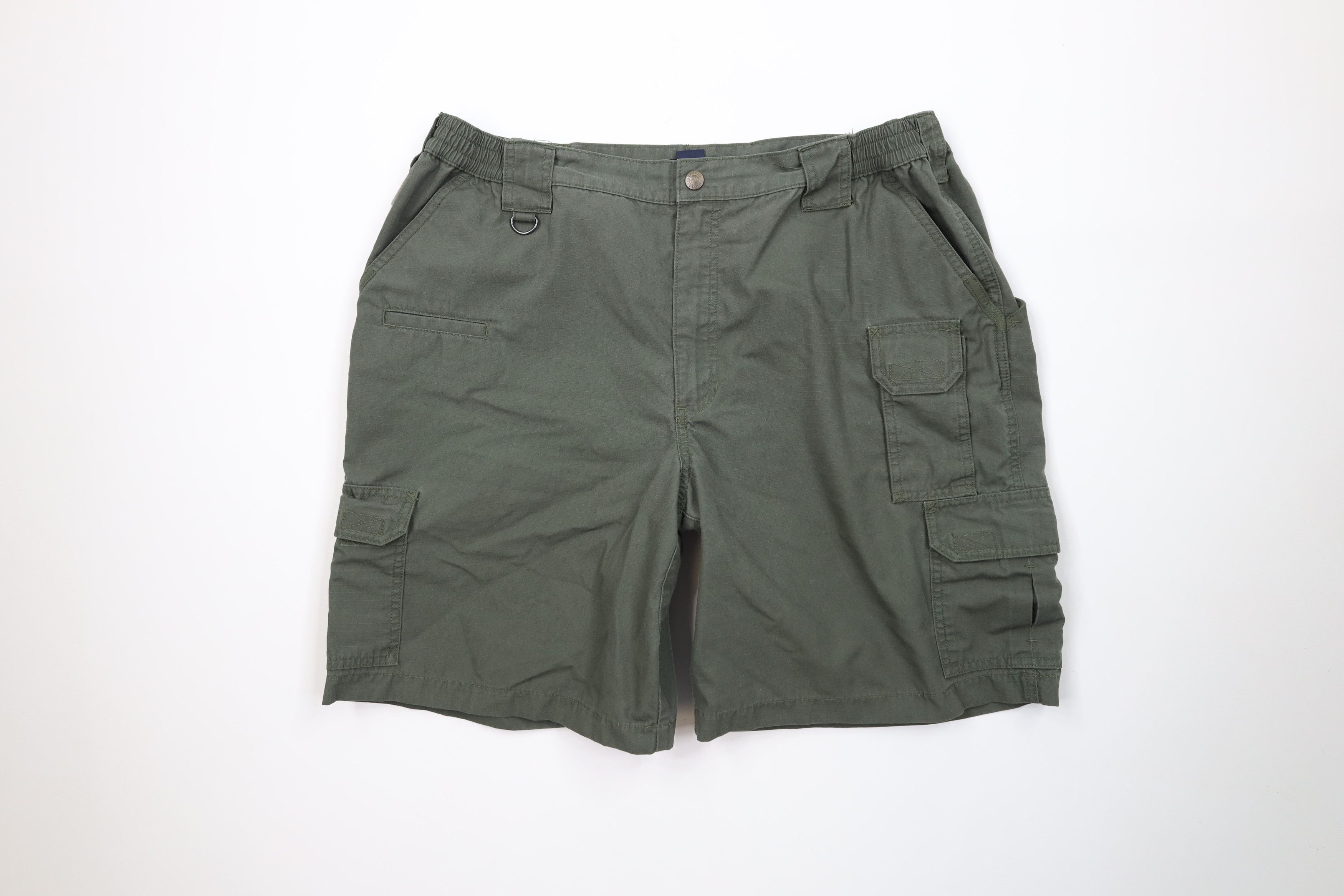 Vintage 5.11 Tactical Series Ripstop Uniform Cargo Shorts Green Size US 40 / EU 56 - 1 Thumbnail
