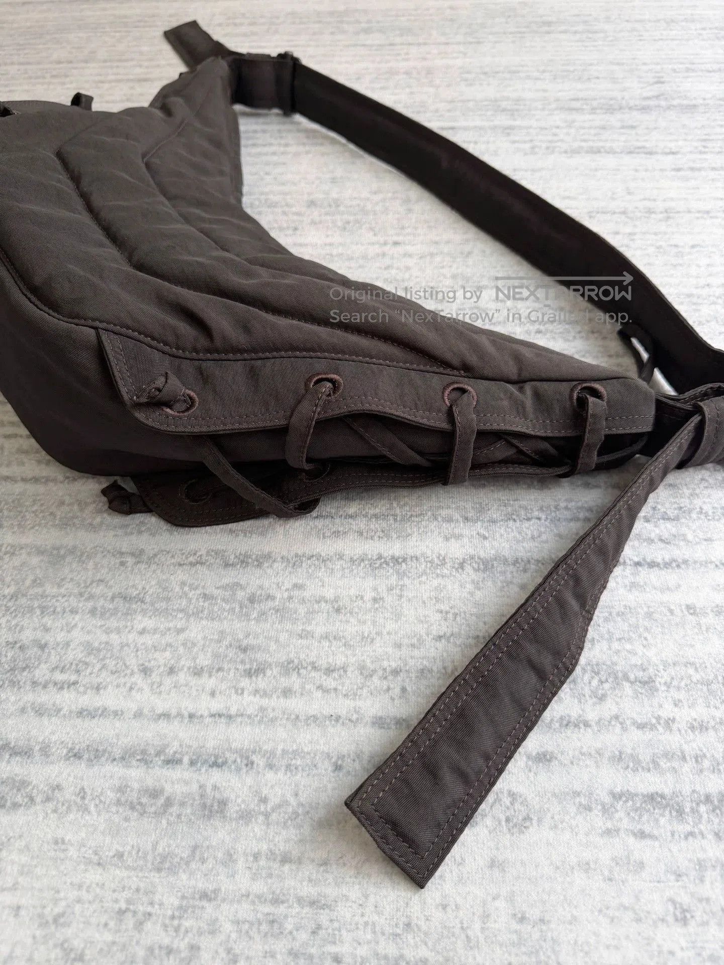 Lemaire Lemaire Soft Game Dark Chocolate S Canvas Crossbody New/ Size ONE SIZE - 6 Thumbnail