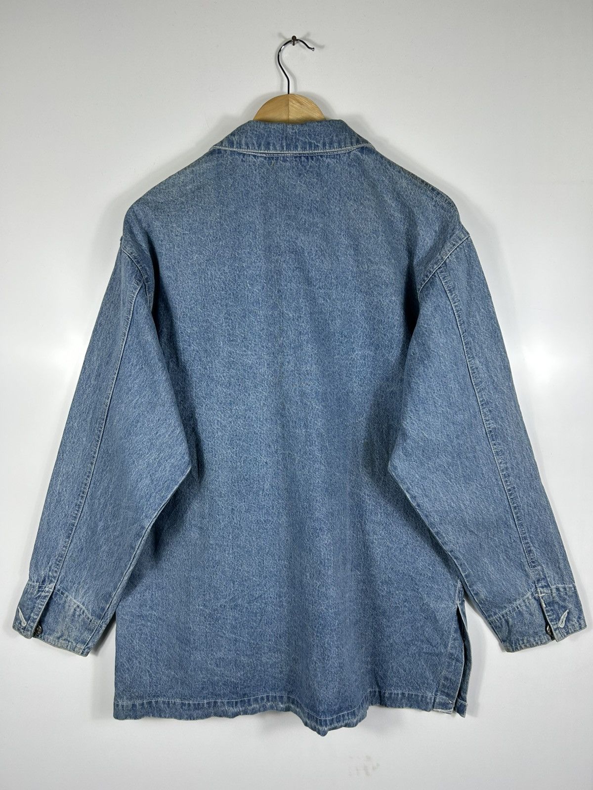 Japanese Brand × Vintage ⚡️Vintage Frame In Chore Denim Jacket Size US L / EU 52-54 / 3 - 13 Thumbnail