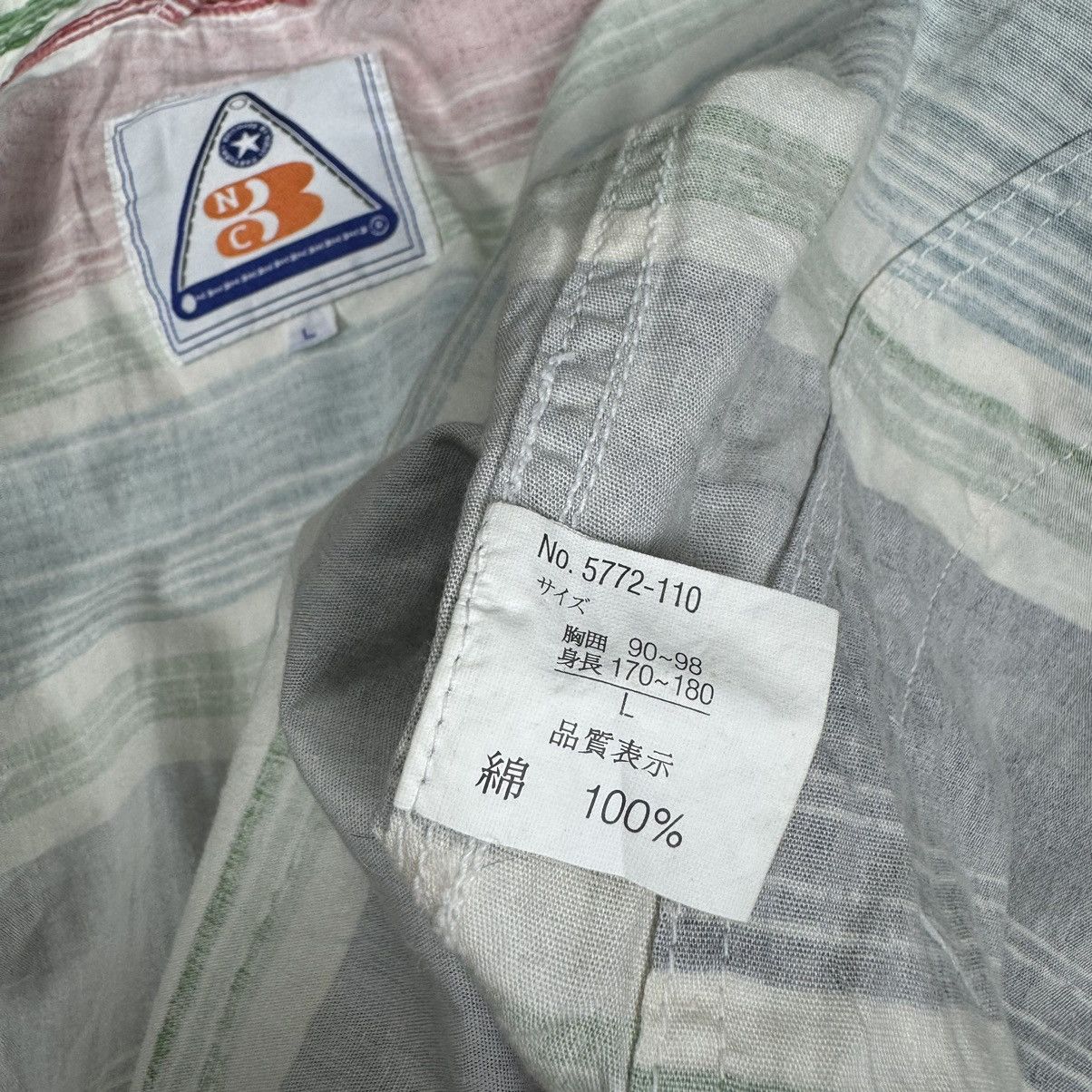 Nigel Cabourn × Vintage 🔥NIGEL CABOURN RAINBOW STRIPED JACKET Size US L / EU 52-54 / 3 - 13 Thumbnail