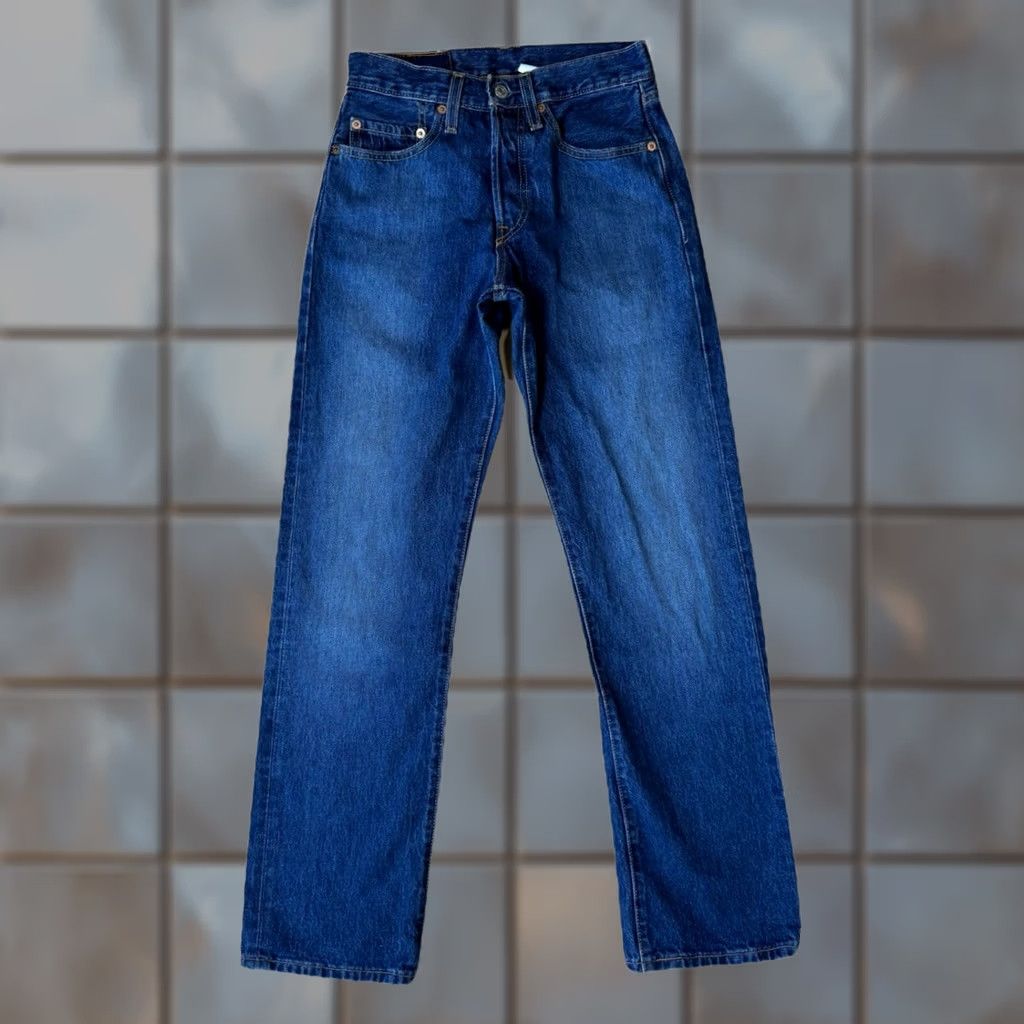 Levi's Vintage Levis 501 Jeans 25 Blue Straight Denim For Women 90s Cowboy Western Logo Button 5-Pocket Mens Boy? Size 42" / US 20 - 1 Thumbnail