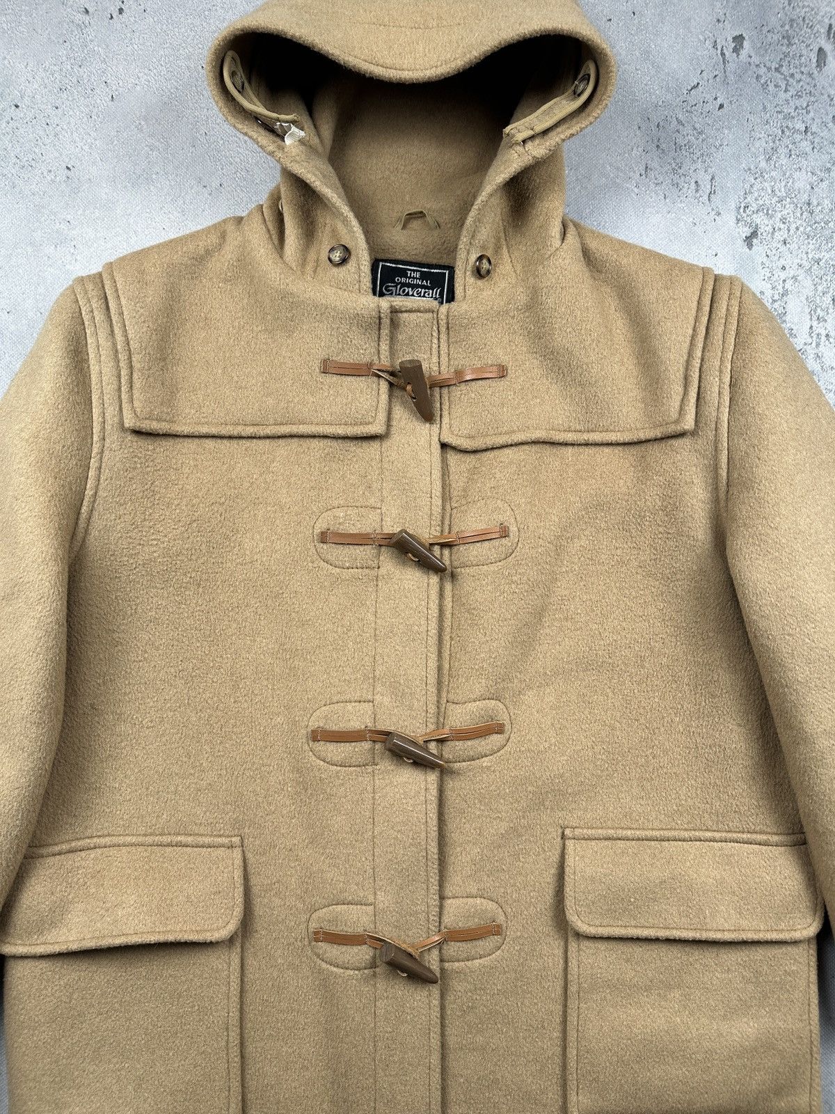 Gloverall Vintage Gloverall Duffle Coat Camel Wool Made In England Size US M / EU 48-50 / 2 - 2 Thumbnail