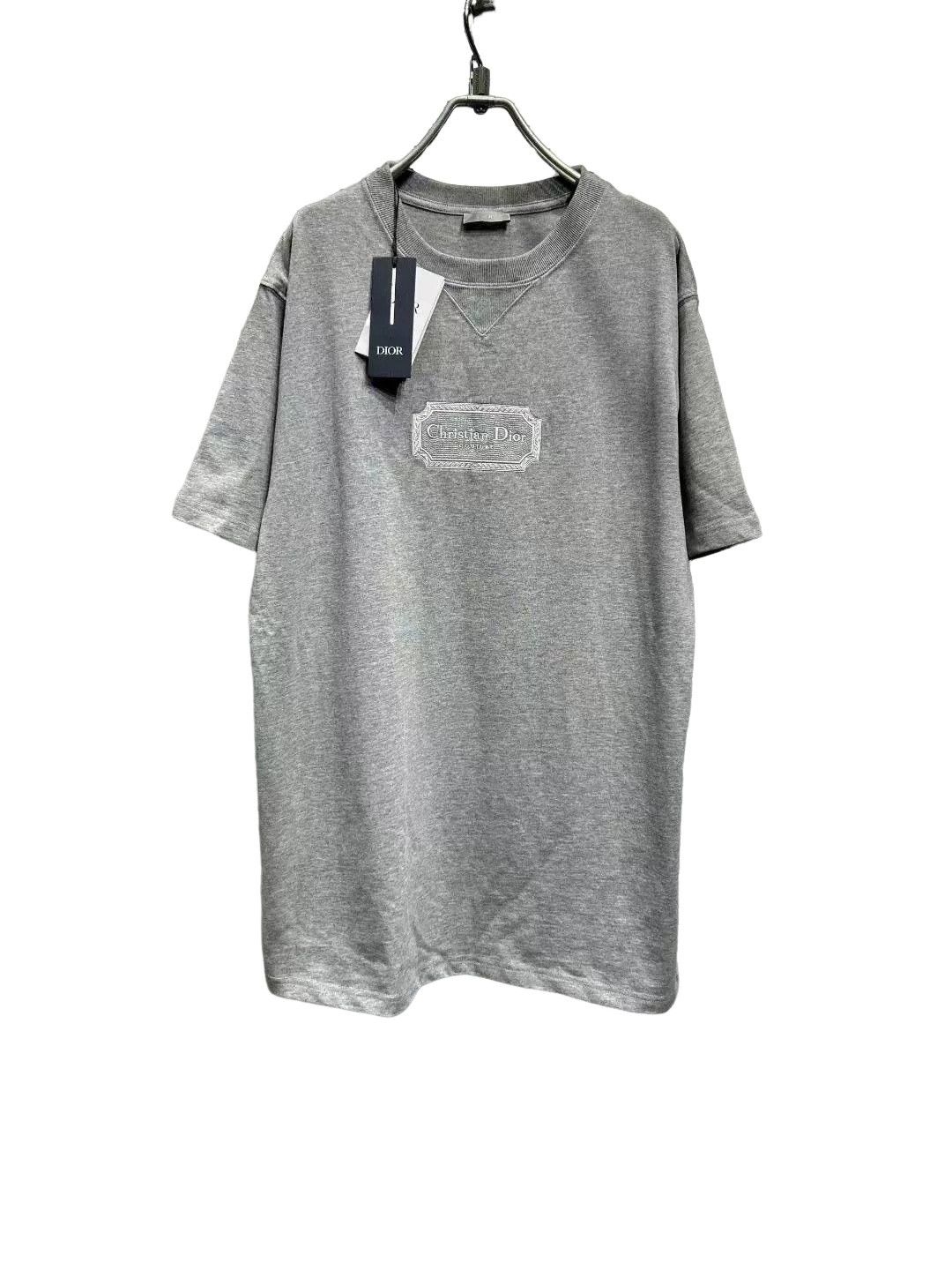 Dior Dior Couture Embroidered Logo T-Shirt XL Size US XL / EU 56 / 4 - 1 Thumbnail