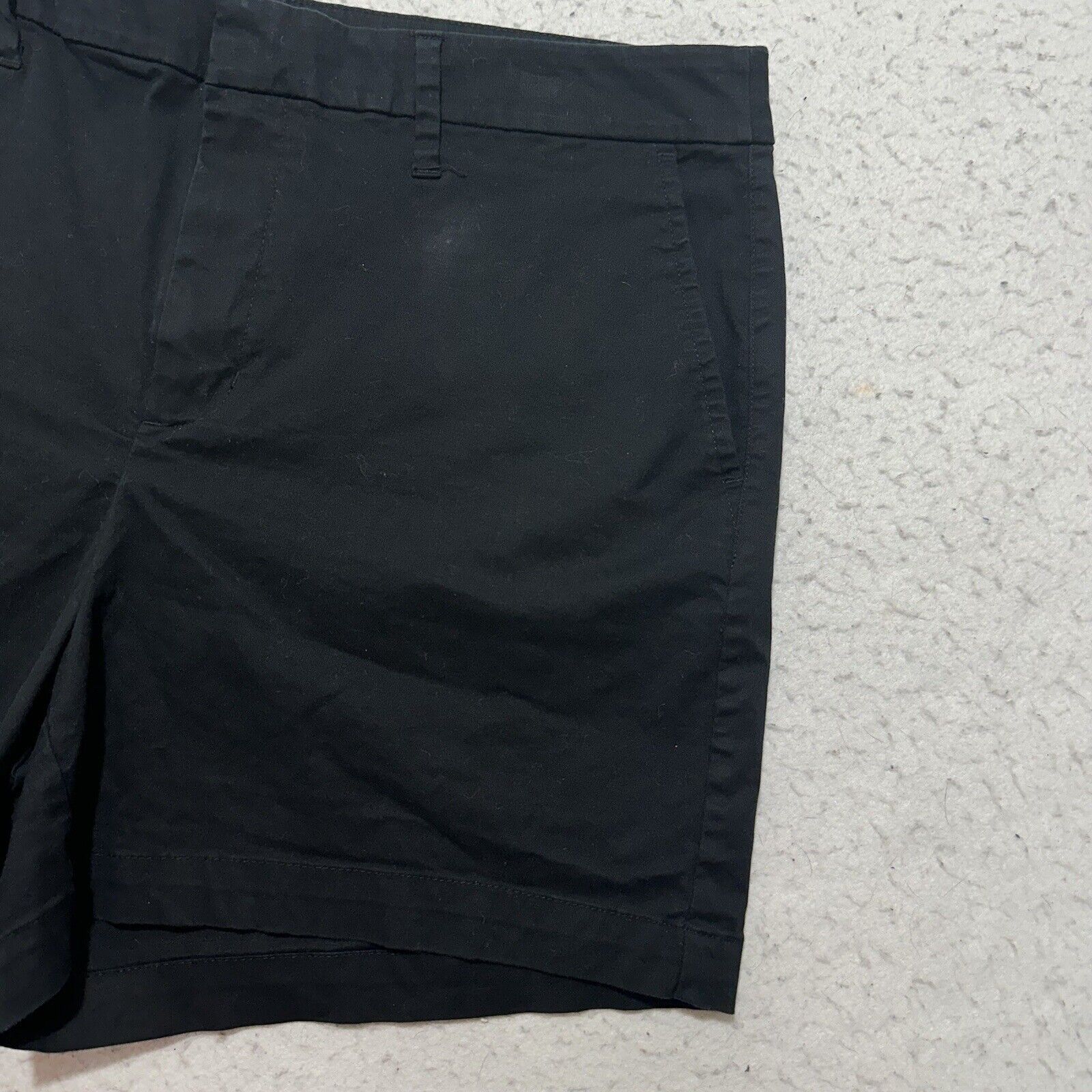 Other A New Day 12 4" Inseam Chino Flat Front Black Shorts Size 34" / US 12 / IT 48 - 3 Thumbnail