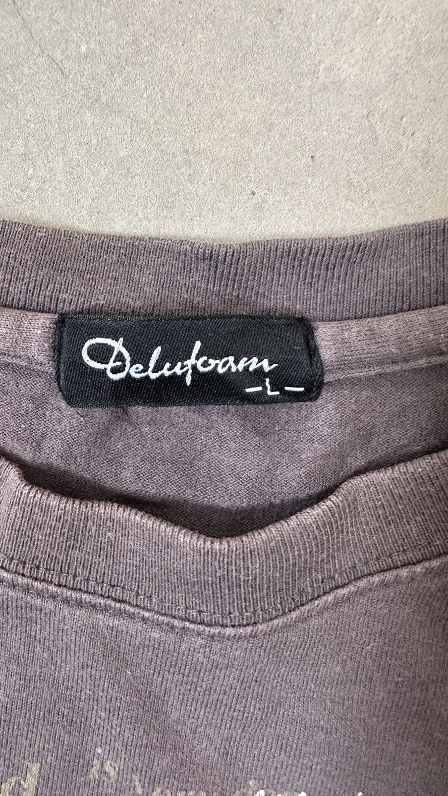 Japanese Brand VINTAGE JAPAN DELUFOAM POEMS TEE Size US M / EU 48-50 / 2 - 4 Thumbnail