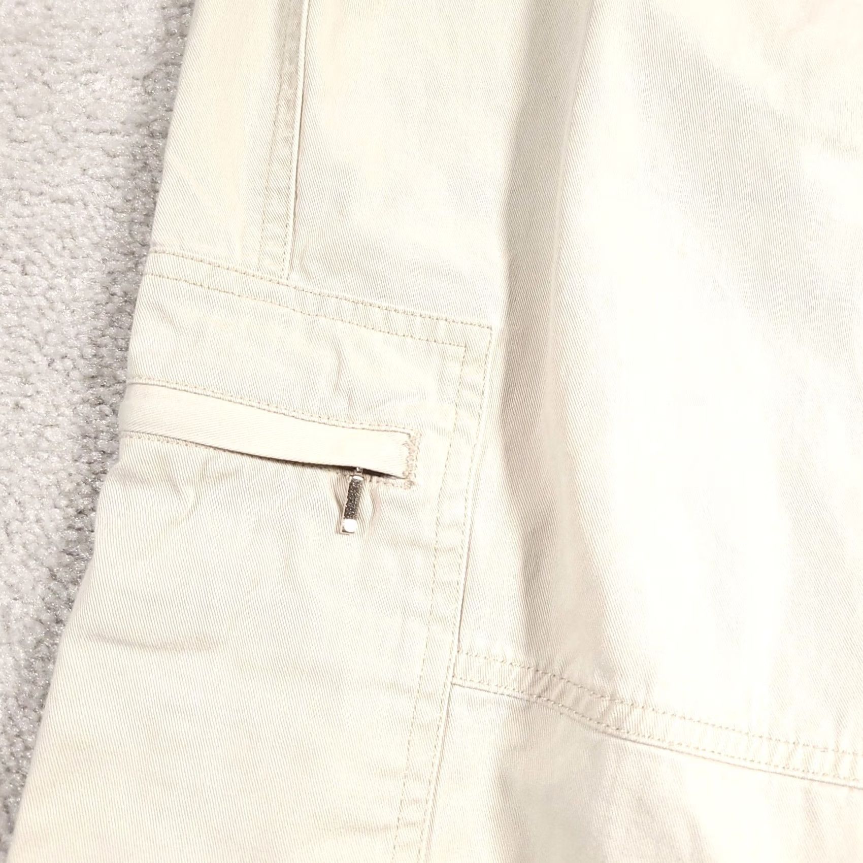 Vintage VINTAGE White Stag Cargi Pants Womens 16 Khaki High Rise Casual Outdoor Workwear Size 38" / US 16 / IT 52 - 4 Thumbnail