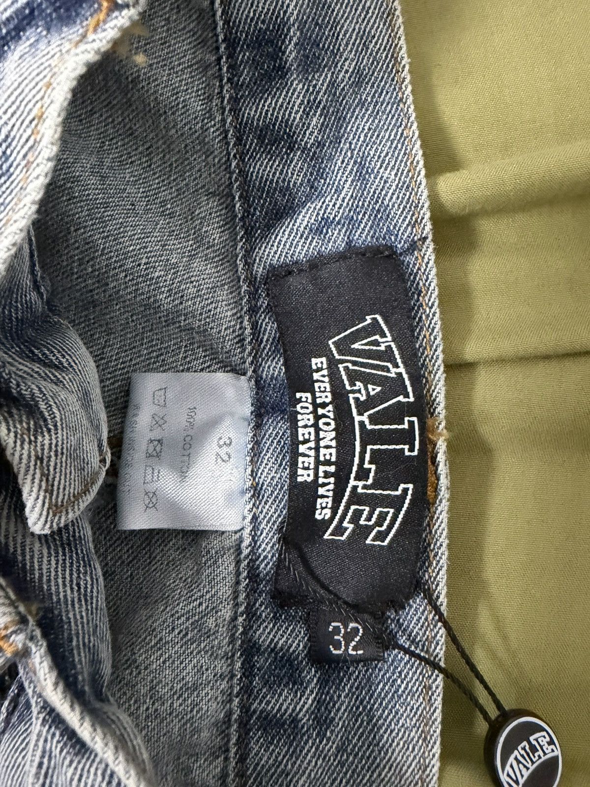 Vale Vale STONE WASH BLUE INSIGNIA DENIM Size US 32 / EU 48 - 6 Thumbnail