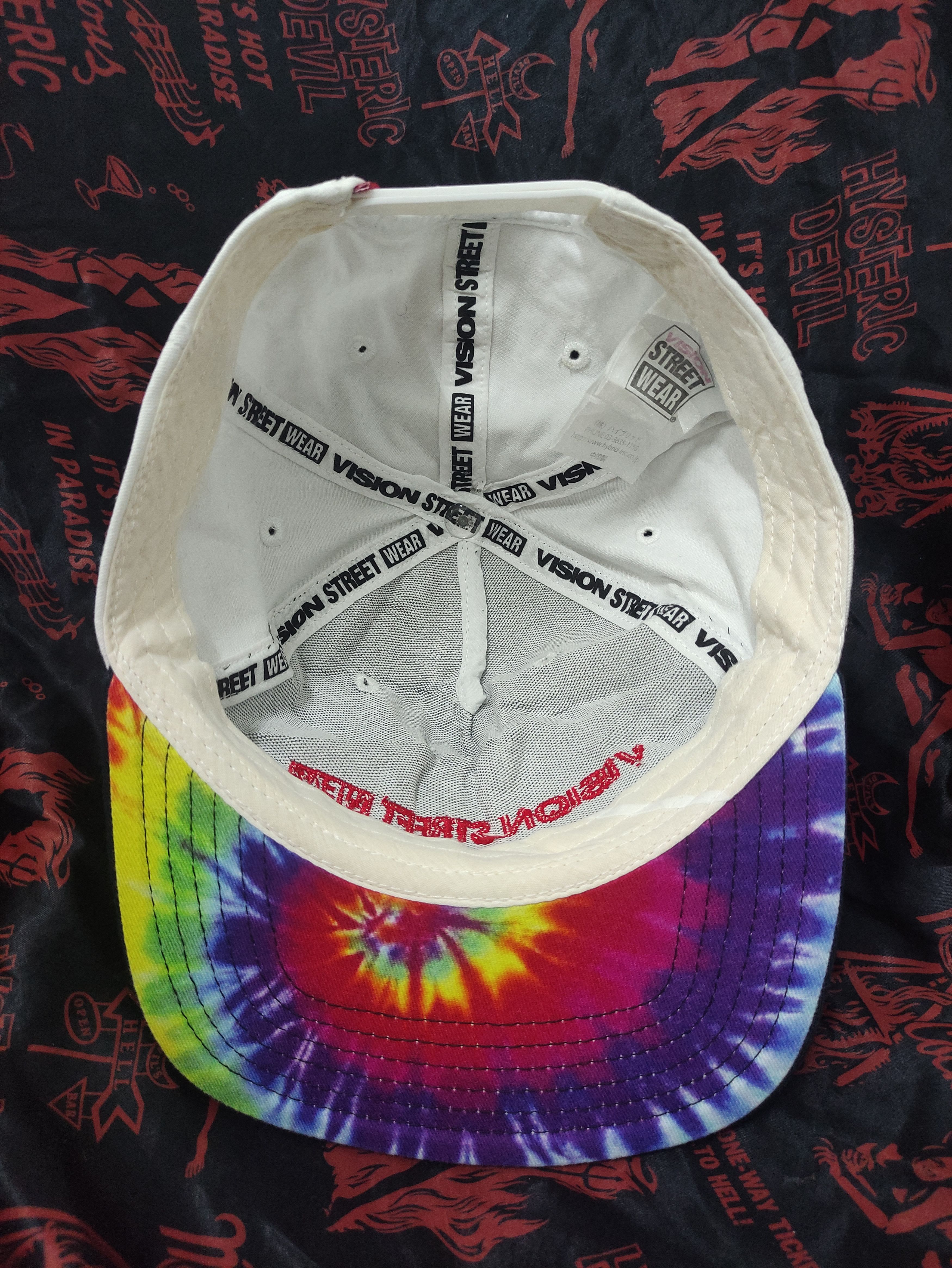 Vision Streetwear VISION STREETWEAR BRIM DESIGN TIE DYE VINTAGE CAP Size ONE SIZE - 2 Thumbnail