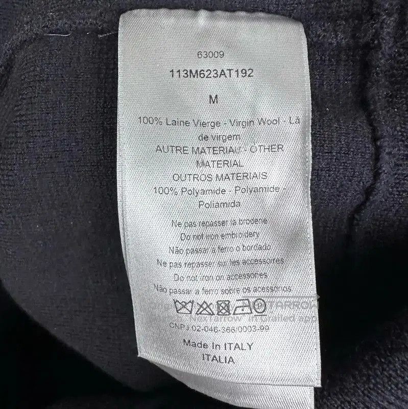 Dior Dior Men's Blue Polyester Pullover Sweater . Size US M / EU 48-50 / 2 - 6 Thumbnail